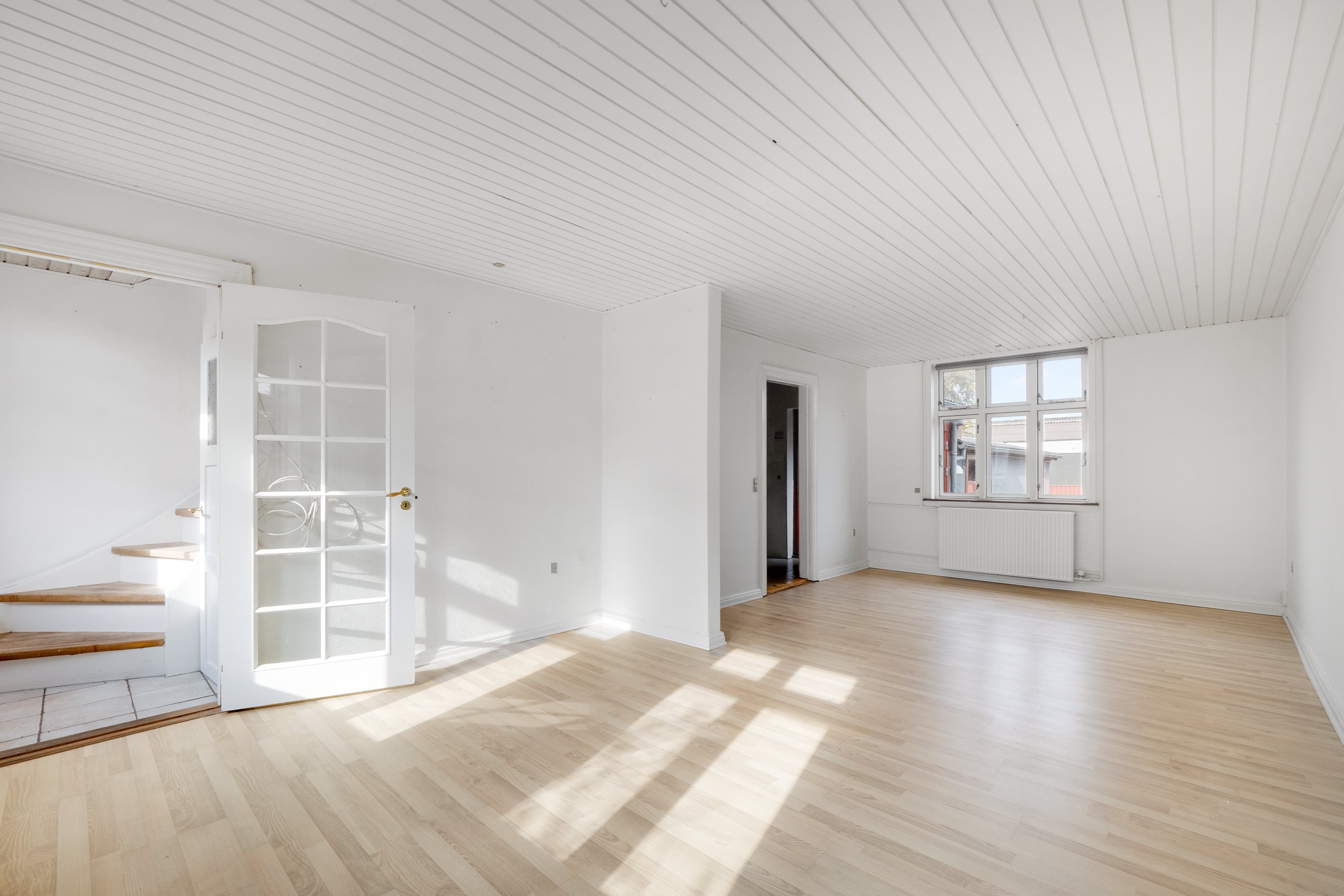 Fremhævet stue billede i fuldskærmstilstand. Billede af Nørrebro 72, 7900 Nykøbing M