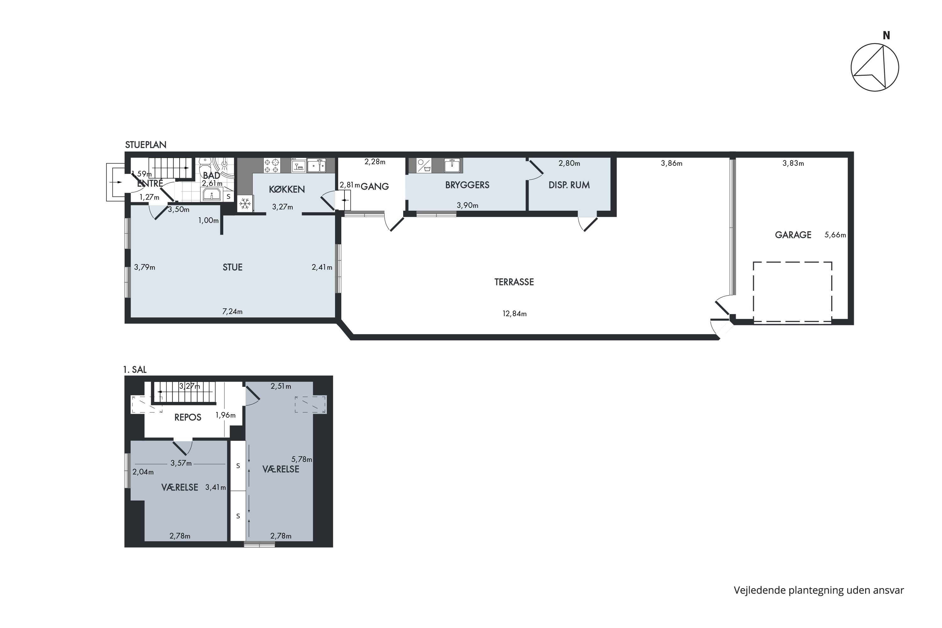 Plantegninger billede af Nørrebro 72, 7900 Nykøbing M