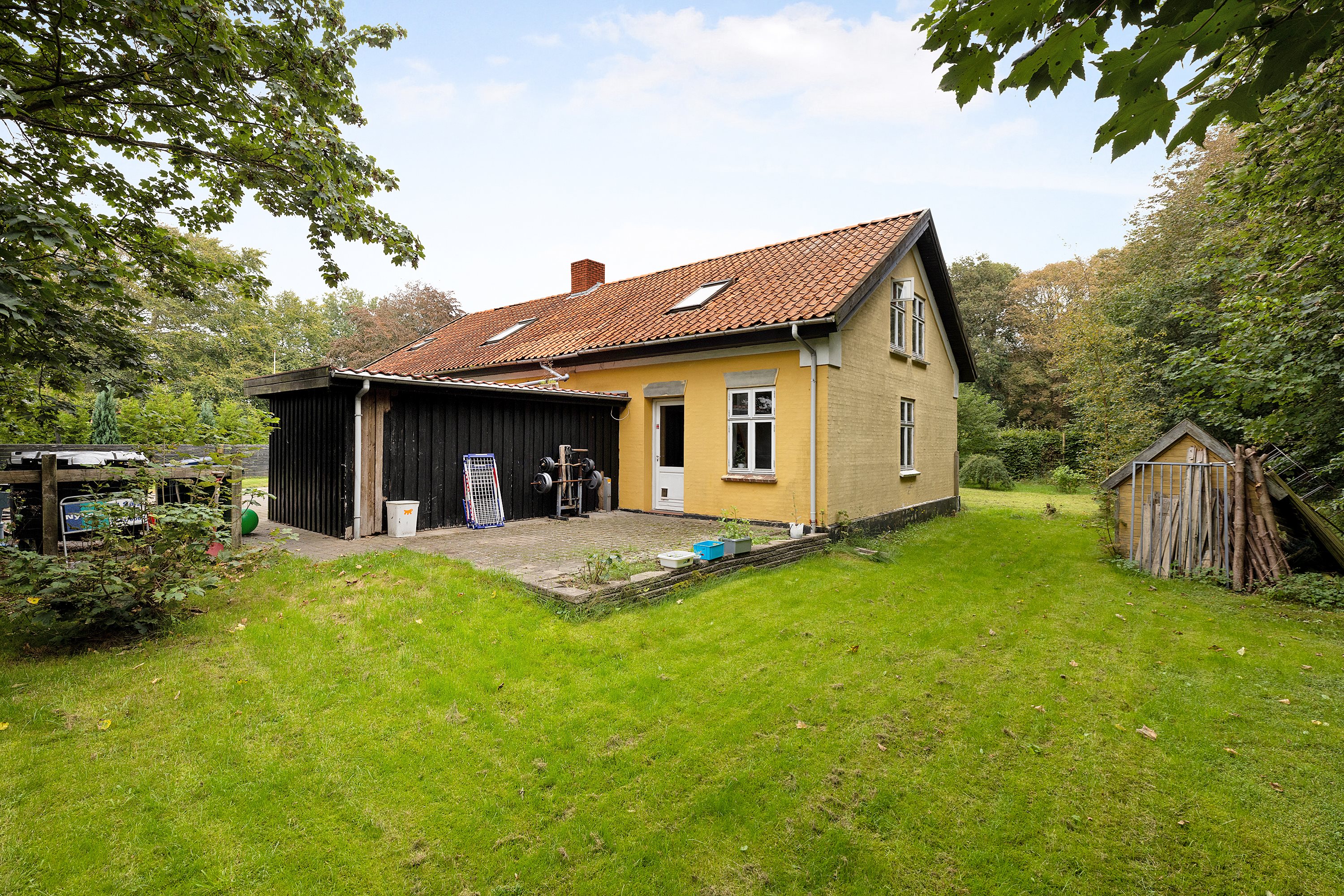 Fremhævet ejendommen billede i fuldskærmstilstand. Billede af Ribevej 34, Egebæk, 6760 Ribe