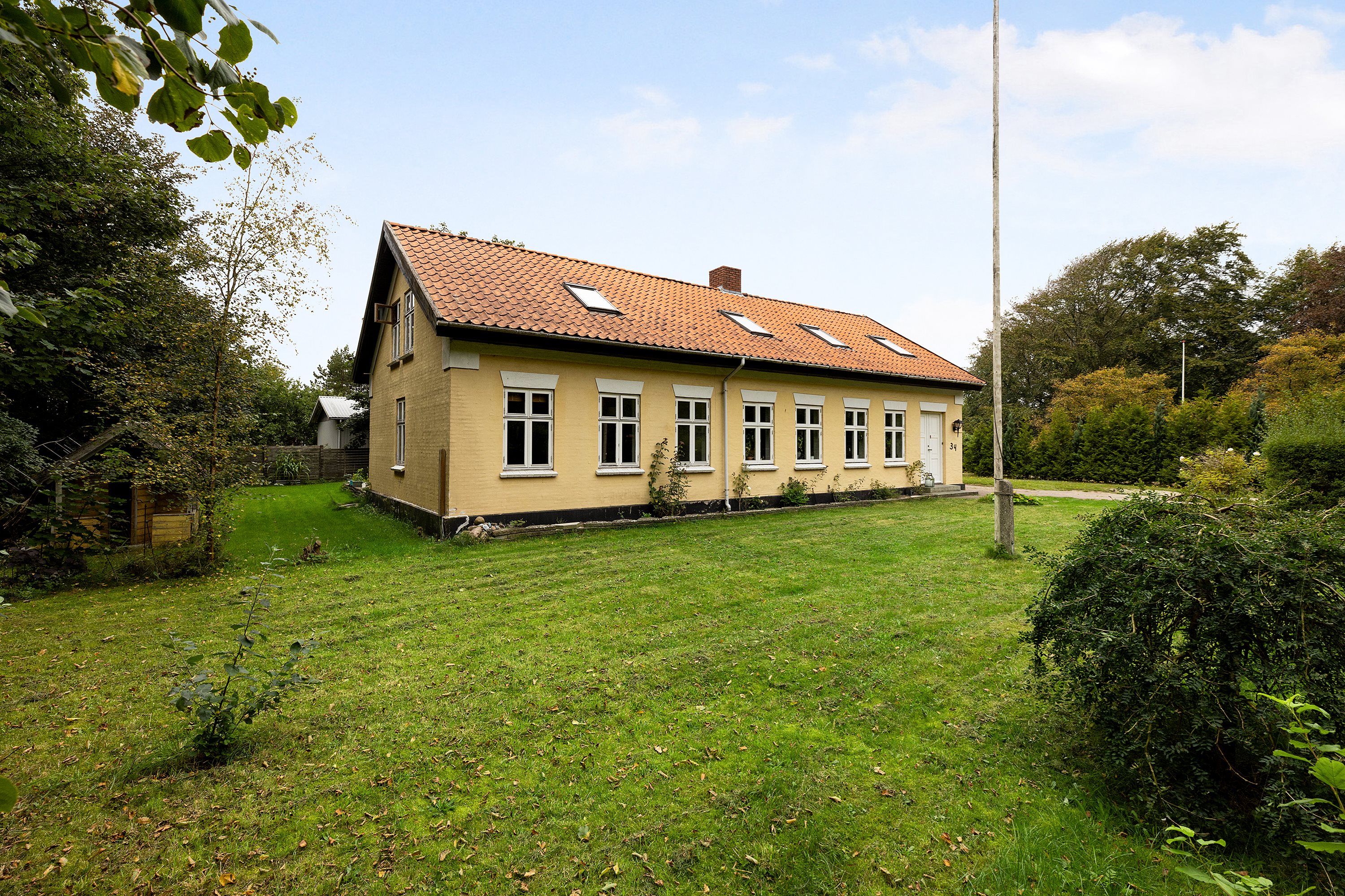 Fremhævet ejendommen billede i fuldskærmstilstand. Billede af Ribevej 34, Egebæk, 6760 Ribe