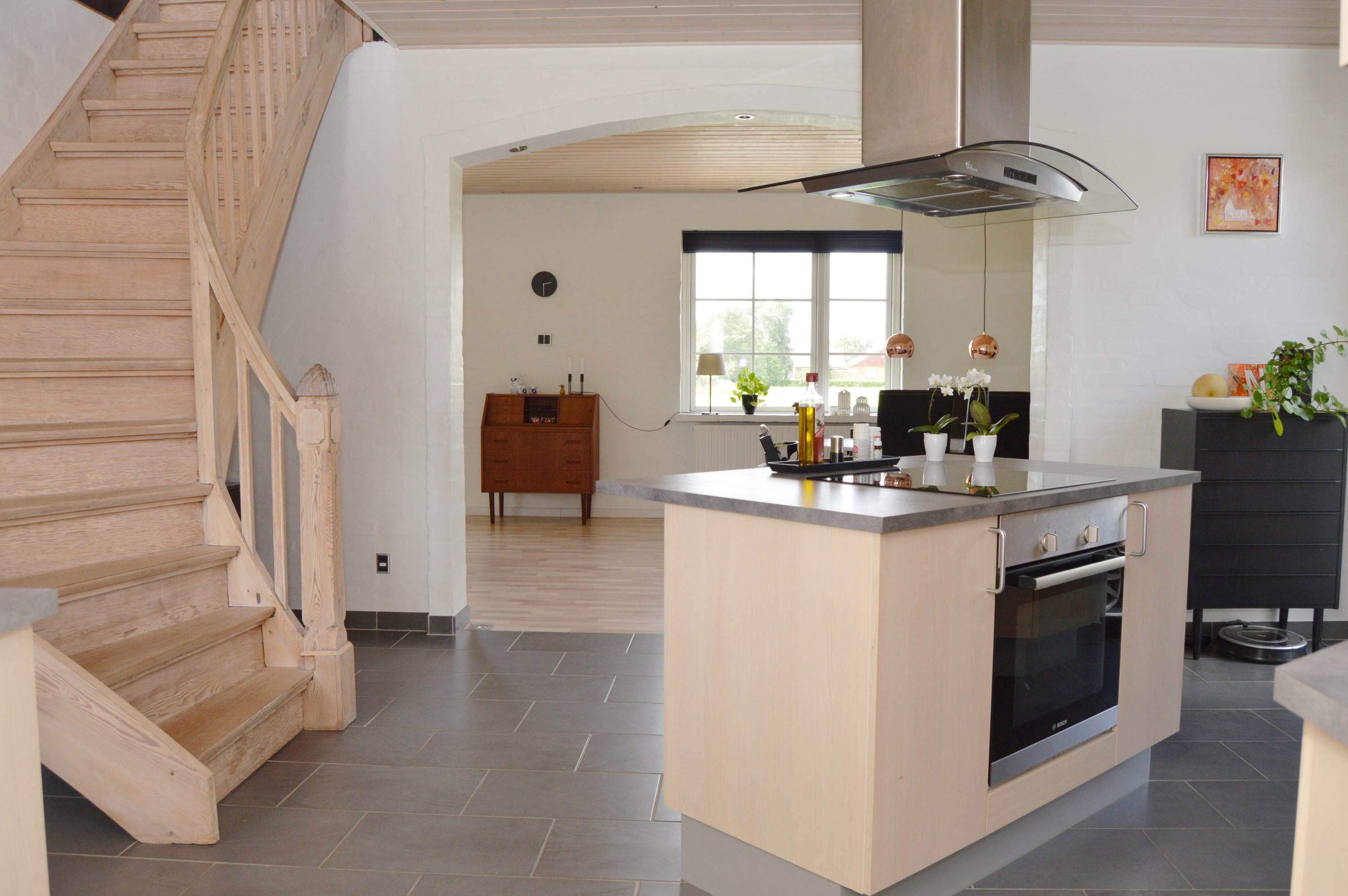 Fremhævet køkken billede i fuldskærmstilstand. Billede af Sæddingvej 10, Rækker Mølle, 6900 Skjern