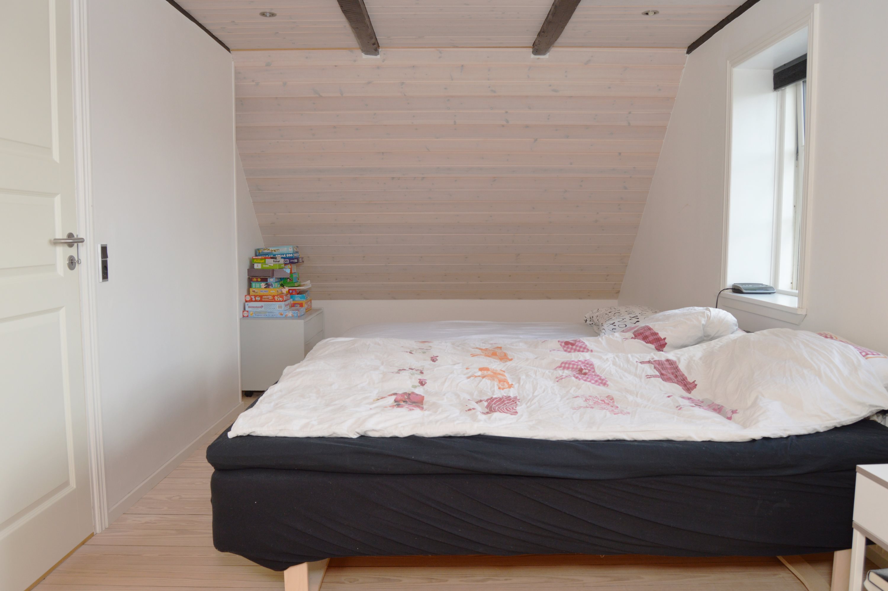 Fremhævet soveværelse billede i fuldskærmstilstand. Billede af Sæddingvej 10, Rækker Mølle, 6900 Skjern