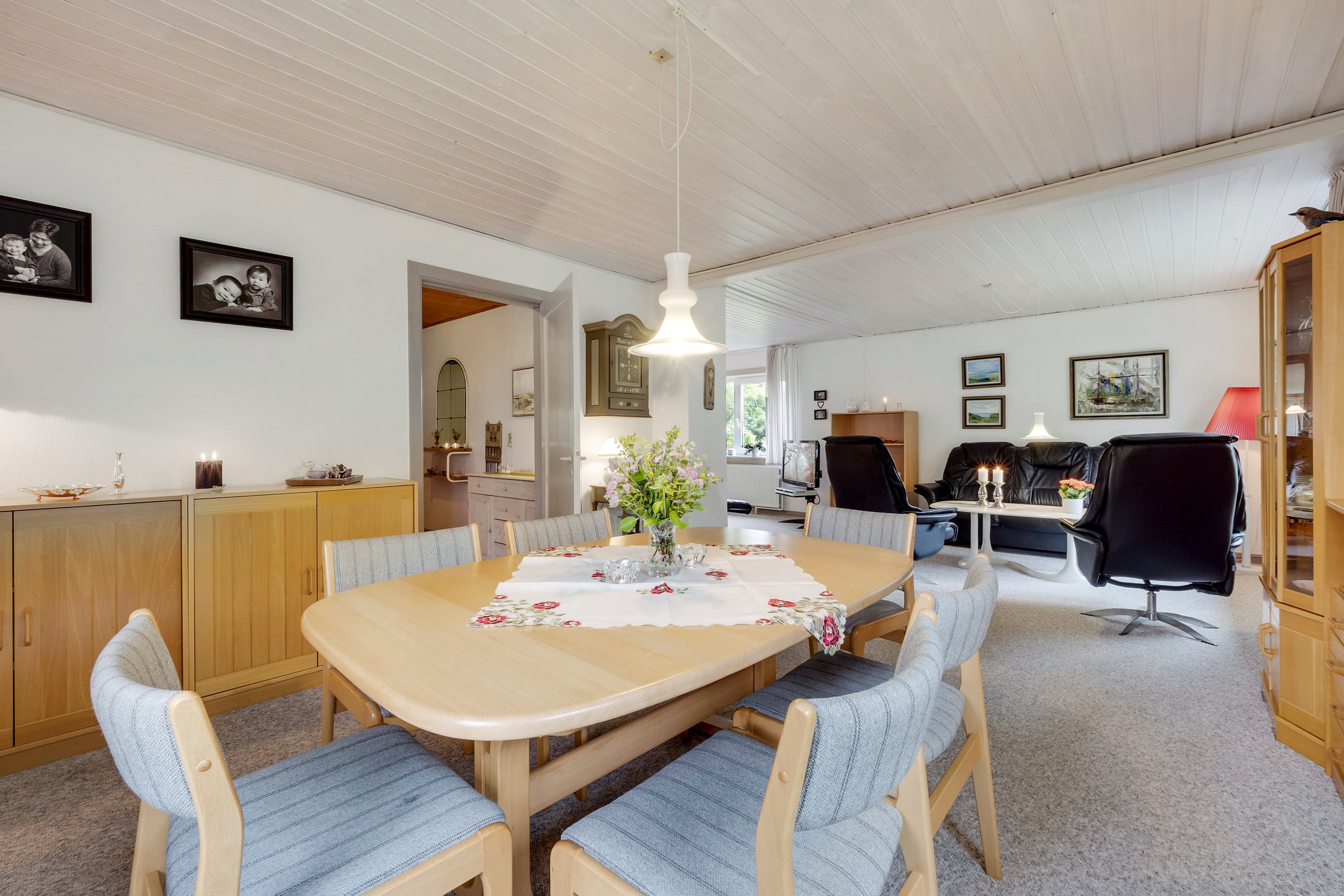 Fremhævet stue billede i fuldskærmstilstand. Billede af Klitmøllervej 17, Ø. Vandet, 7700 Thisted