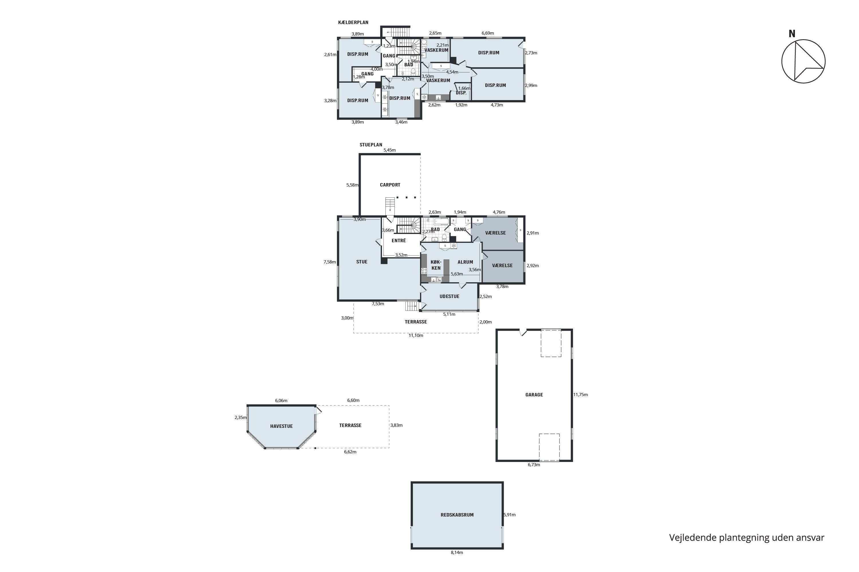 Plantegninger billede af Klitmøllervej 17, Ø. Vandet, 7700 Thisted
