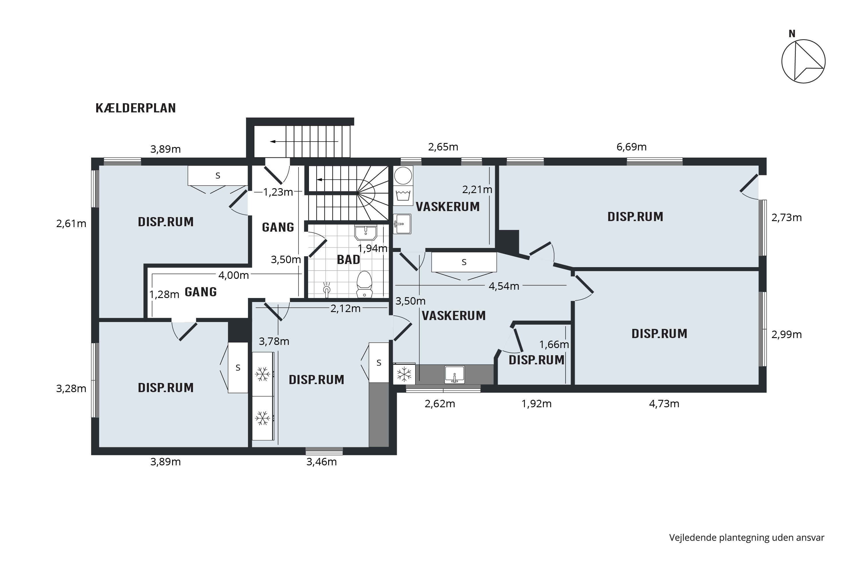 Plantegninger billede af Klitmøllervej 17, Ø. Vandet, 7700 Thisted