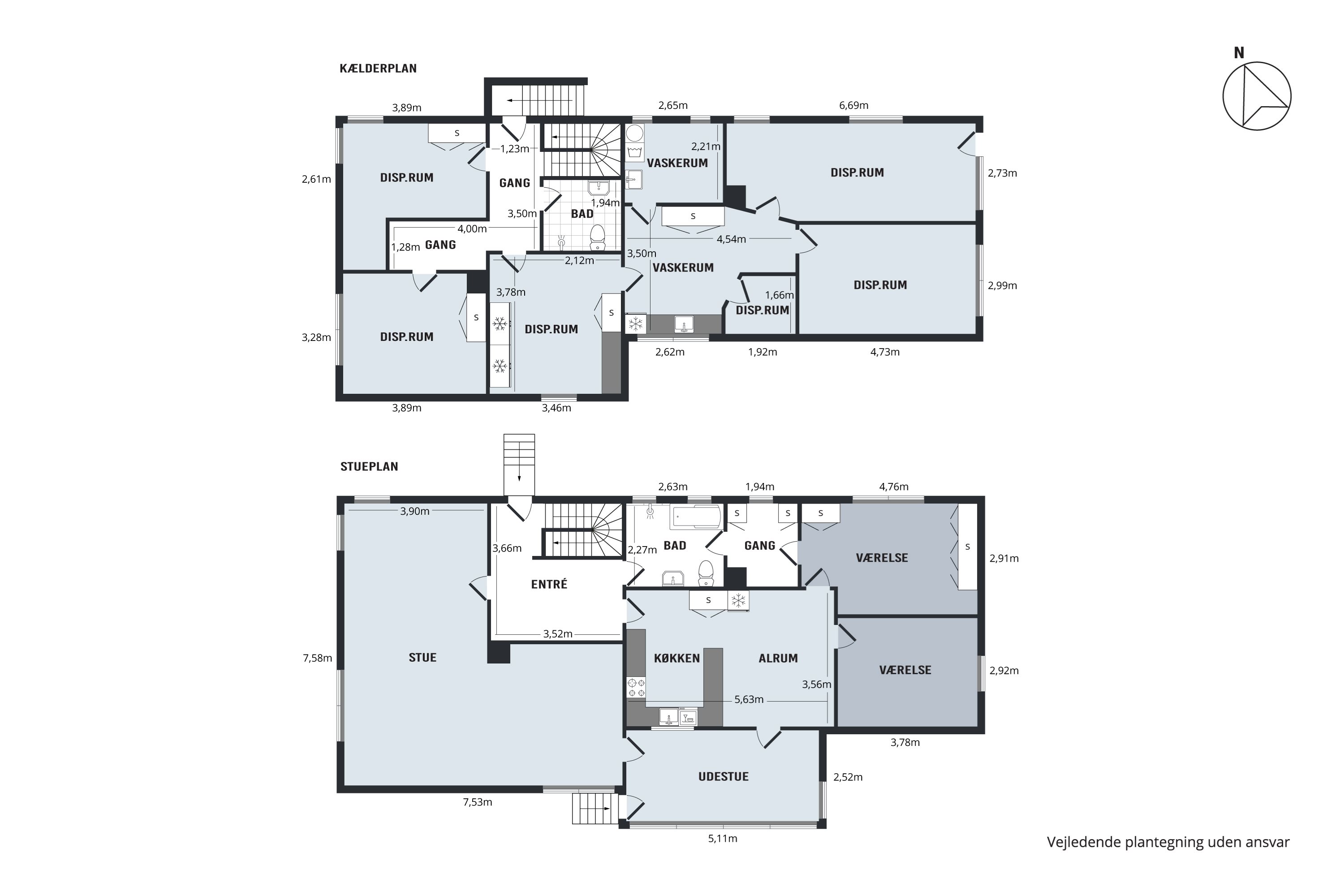 Plantegninger billede af Klitmøllervej 17, Ø. Vandet, 7700 Thisted