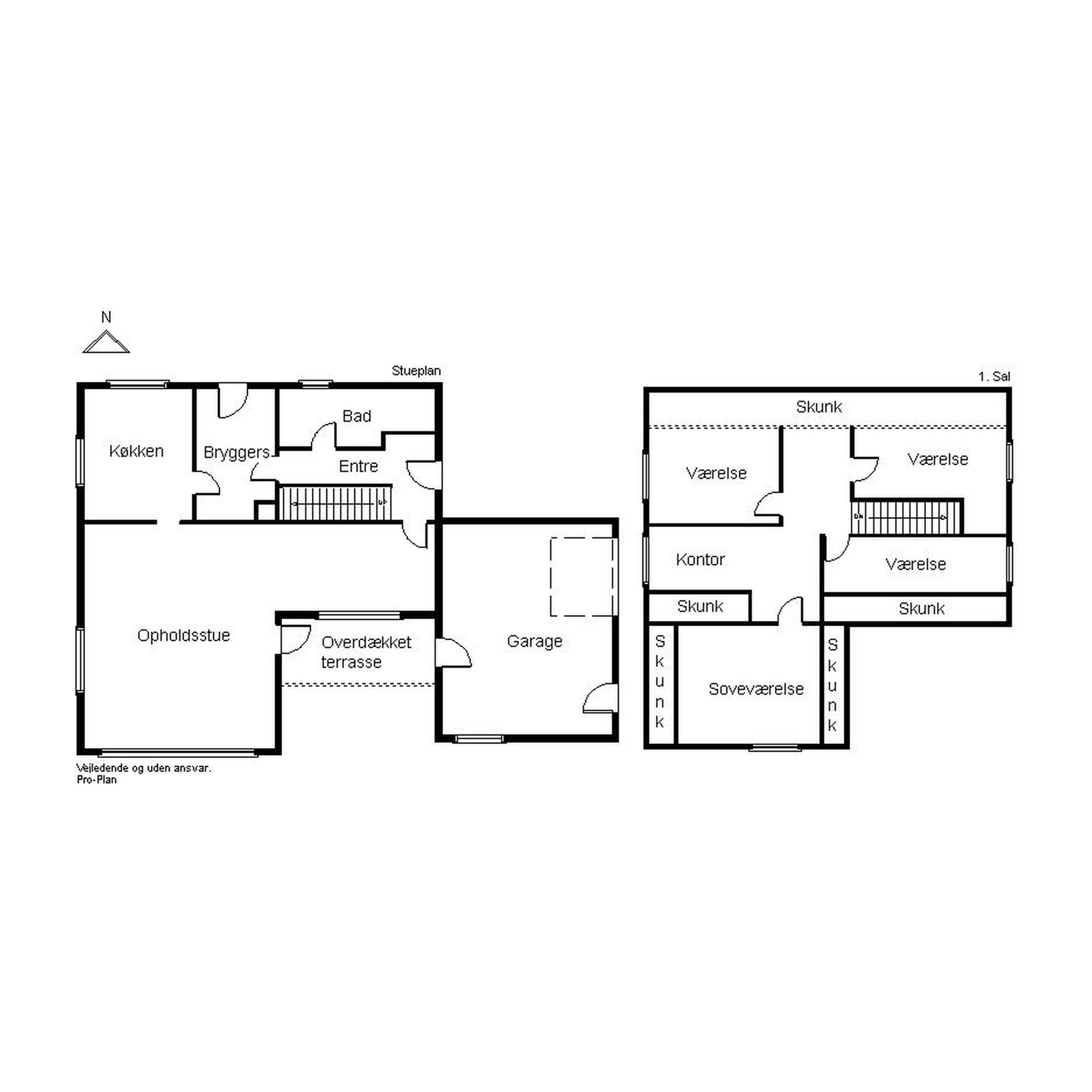 Plantegninger billede af Ydbyvej 198, Ydby, 7760 Hurup Thy