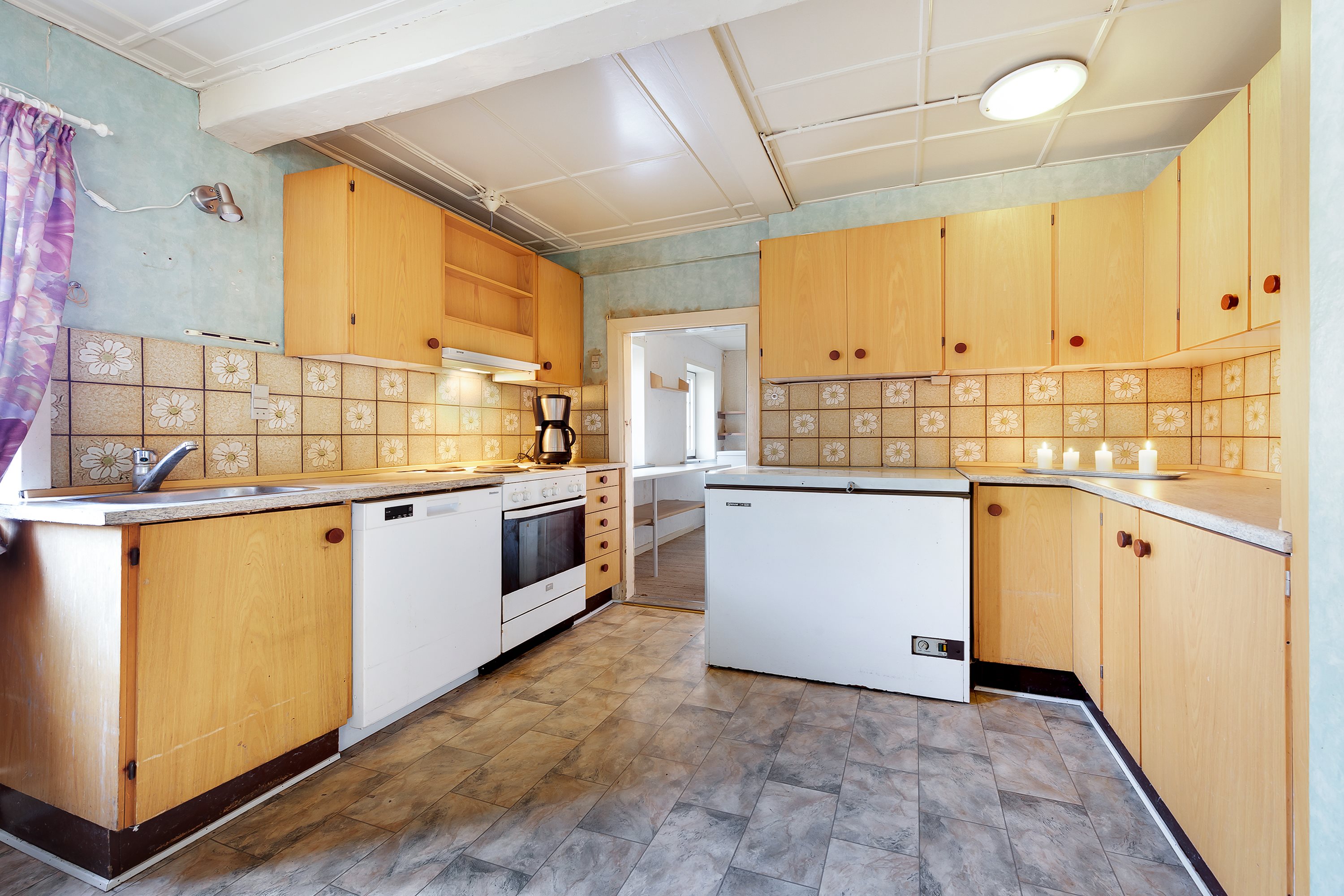 Fremhævet køkken billede i fuldskærmstilstand. Billede af Nymark 6, Hygummark, 6630 Rødding