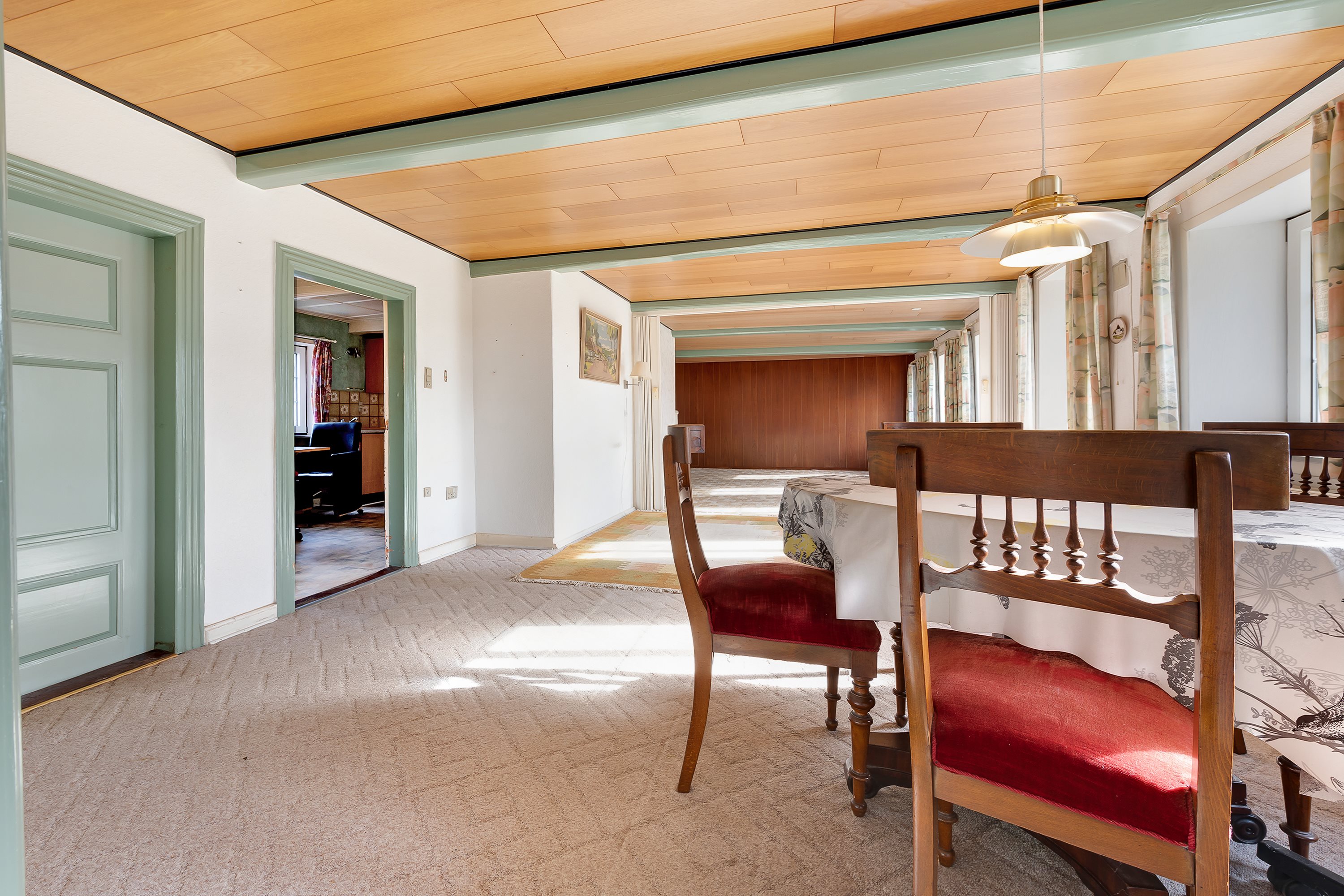 Fremhævet stue billede i fuldskærmstilstand. Billede af Nymark 6, Hygummark, 6630 Rødding