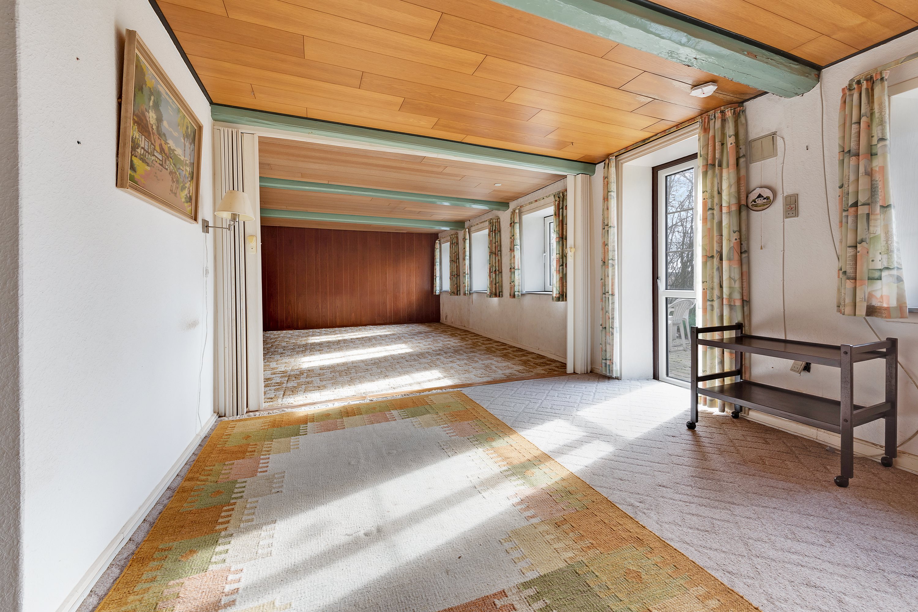 Fremhævet stue billede i fuldskærmstilstand. Billede af Nymark 6, Hygummark, 6630 Rødding