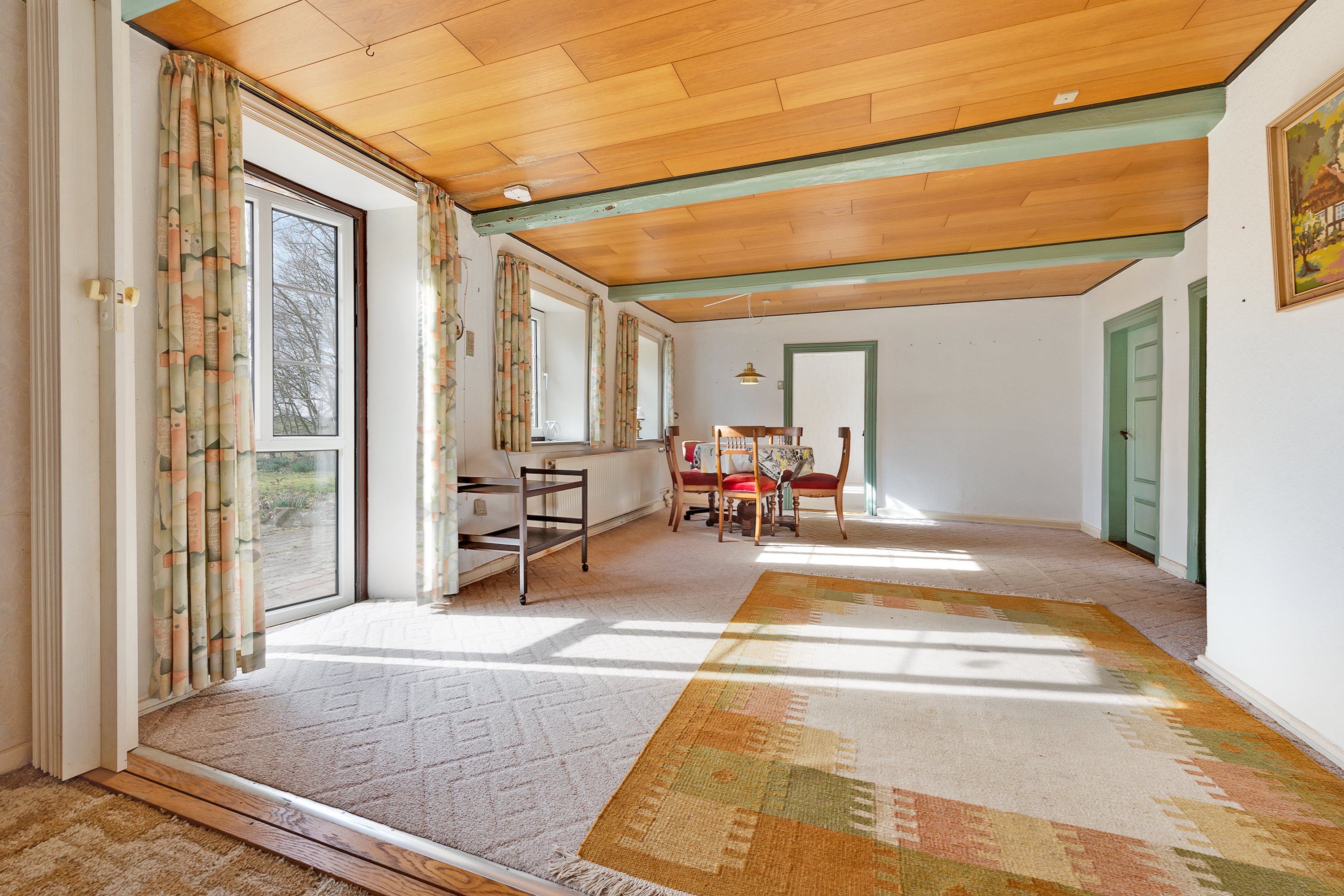 Fremhævet stue billede i fuldskærmstilstand. Billede af Nymark 6, Hygummark, 6630 Rødding