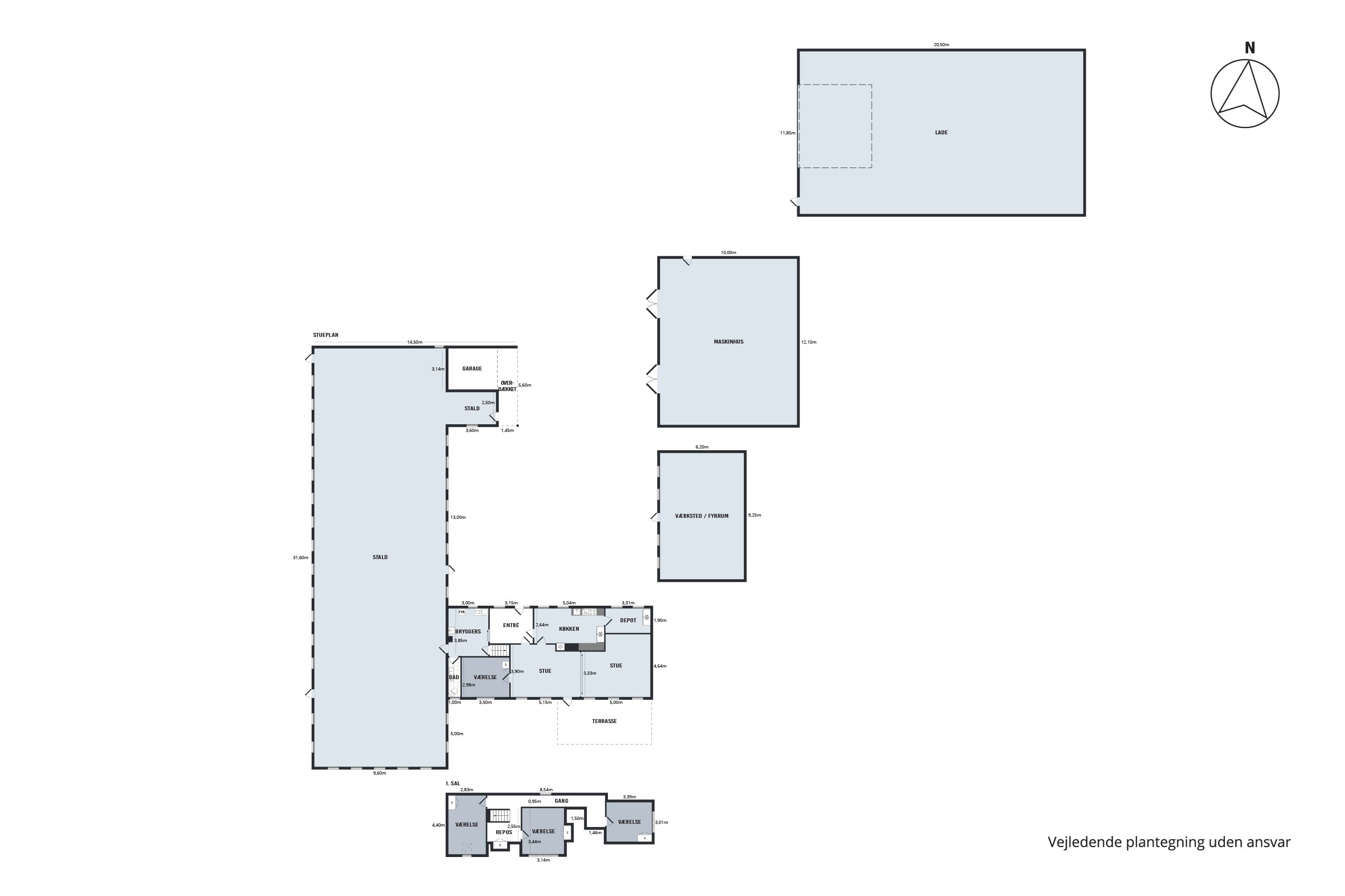 Plantegninger billede af Nymark 6, Hygummark, 6630 Rødding