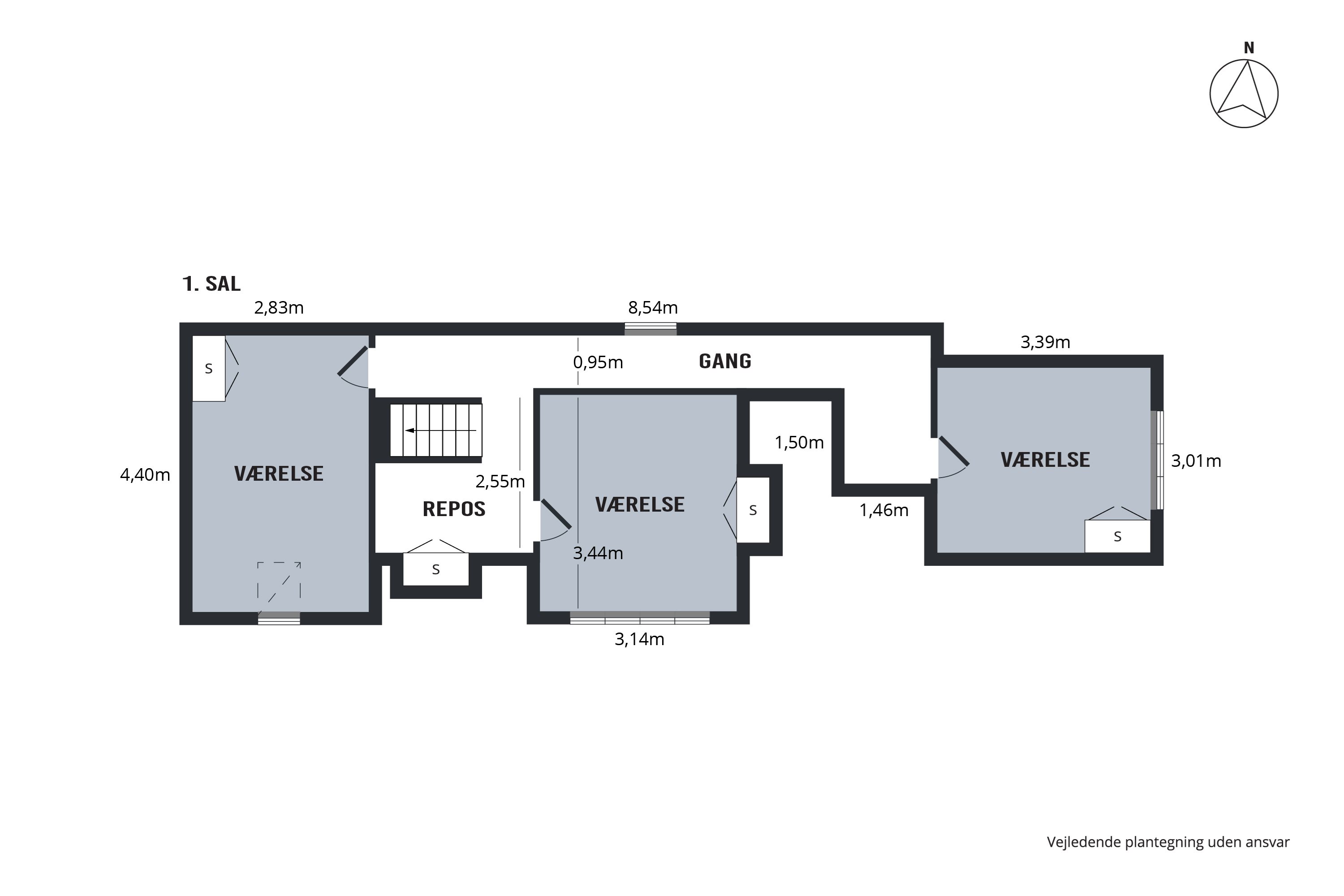 Plantegninger billede af Nymark 6, Hygummark, 6630 Rødding
