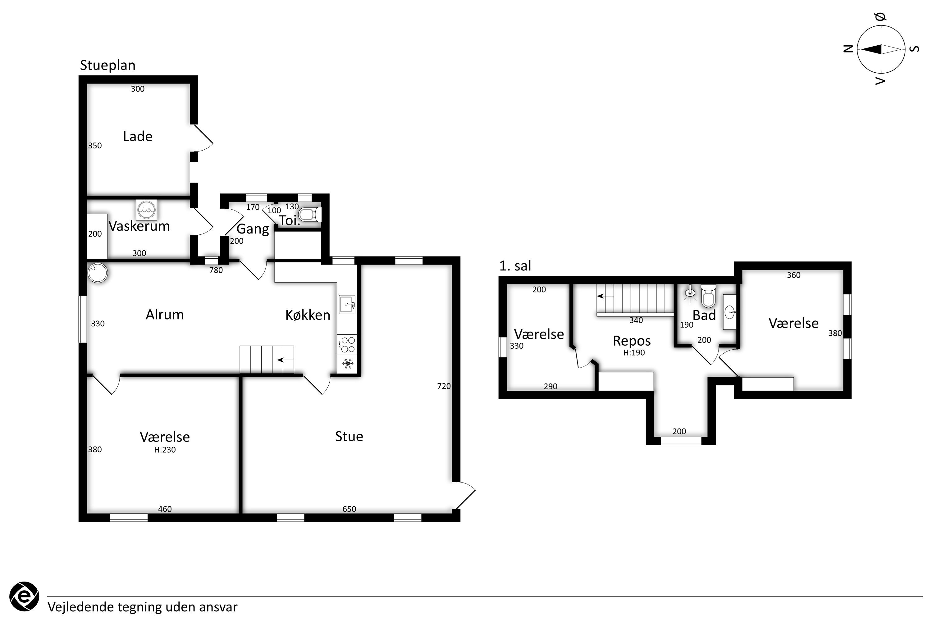 Plantegninger billede af Gråstenvej 25, Felsted, 6200 Aabenraa