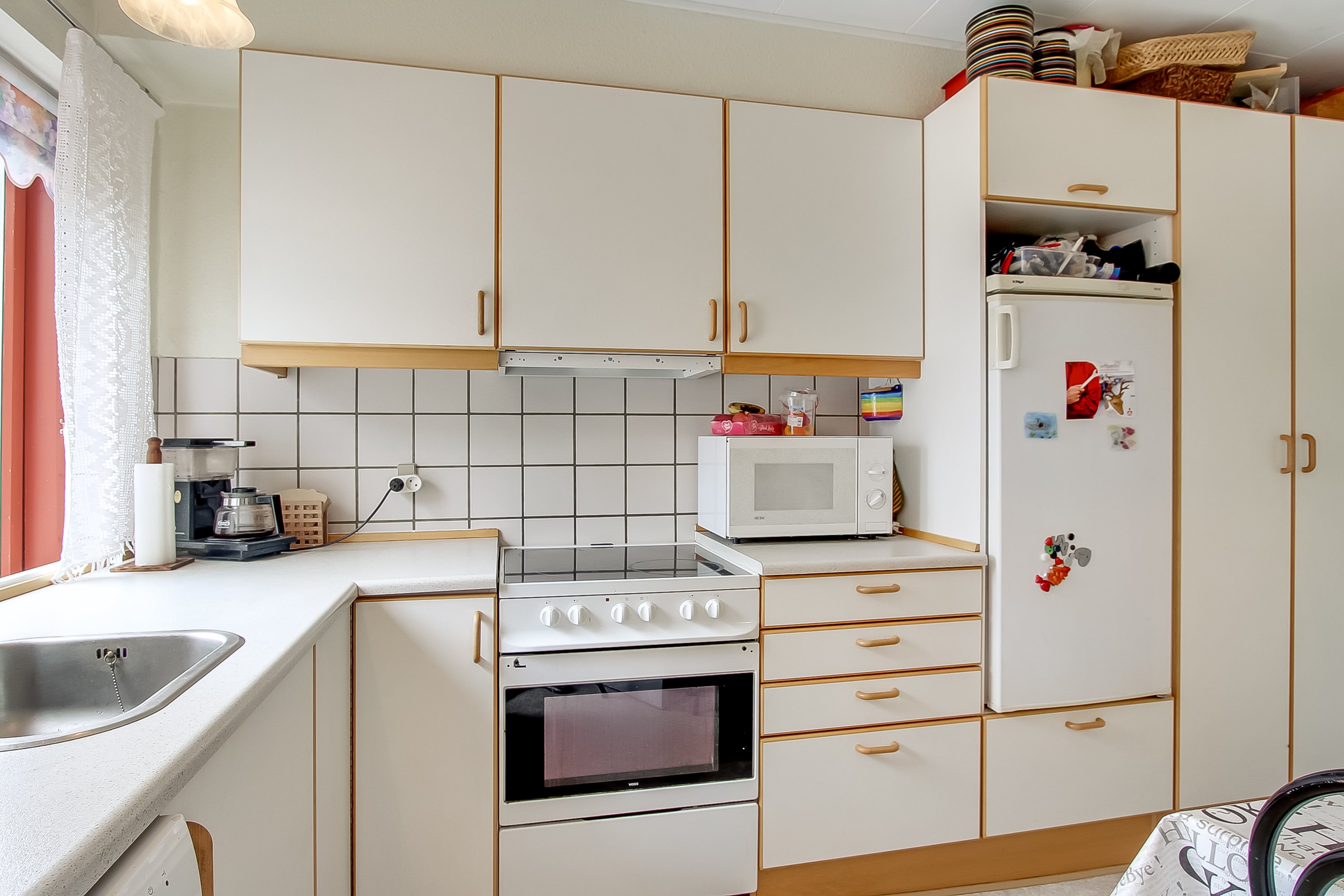 Fremhævet køkken billede i fuldskærmstilstand. Billede af Tværvejen 11, Vivild, 8961 Allingåbro