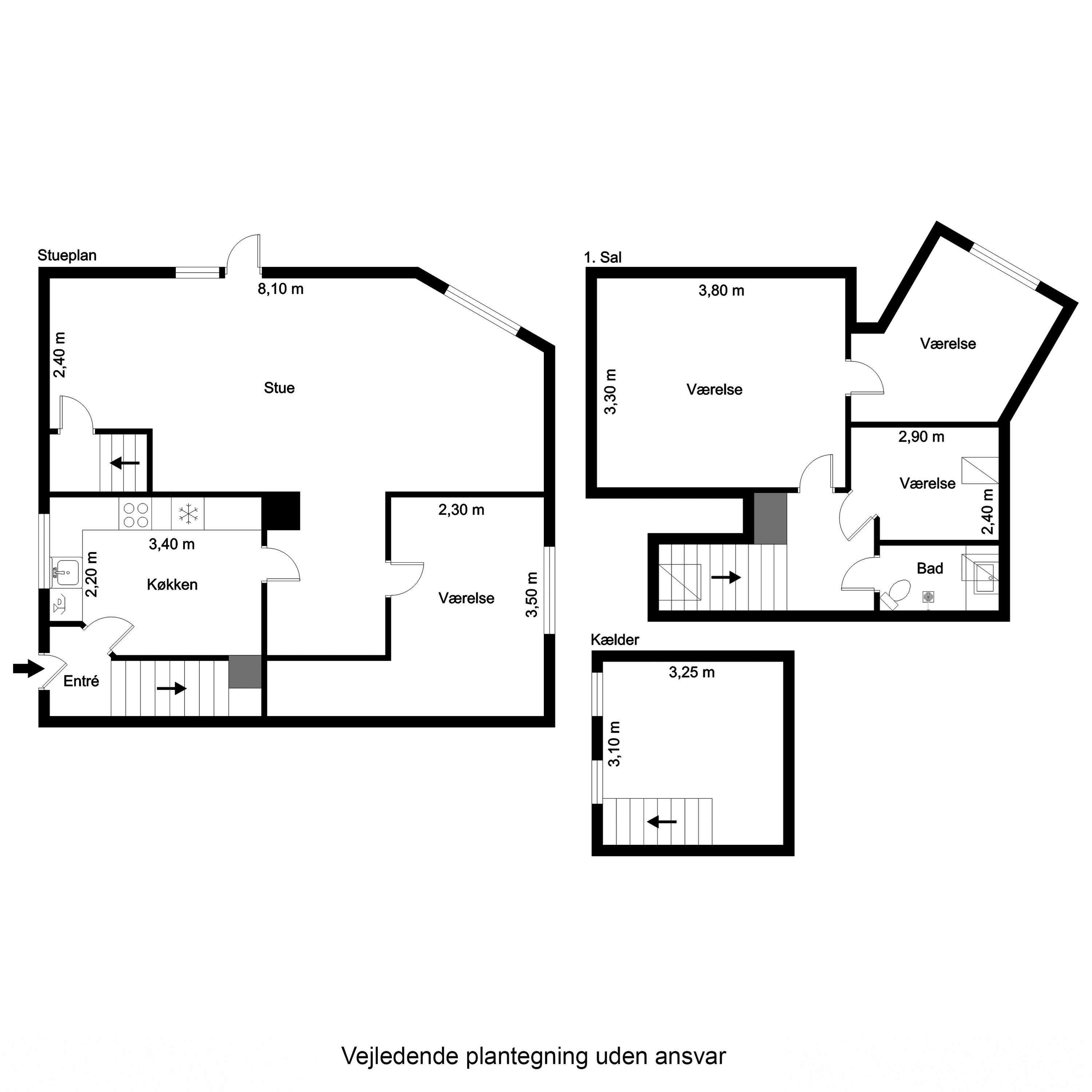 Plantegninger billede af Tværvejen 11, Vivild, 8961 Allingåbro