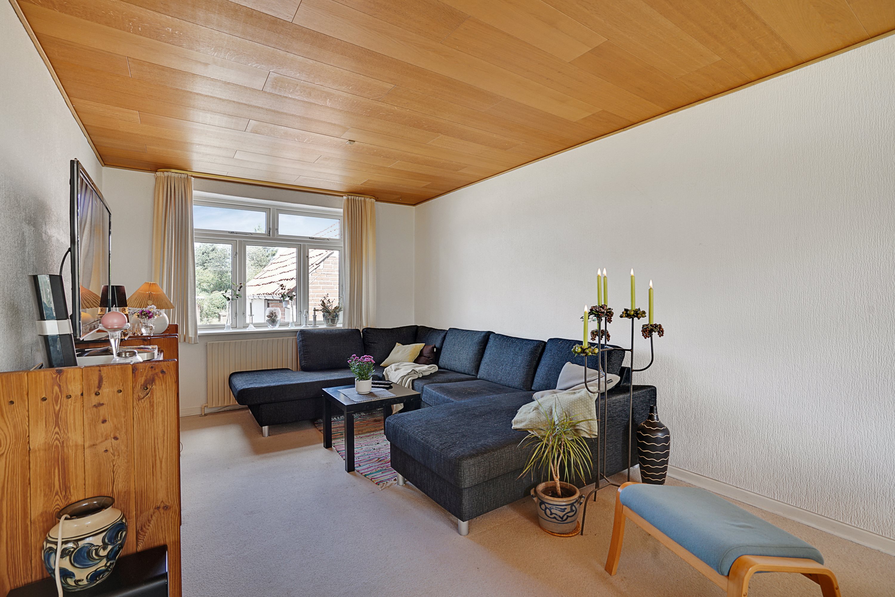 Fremhævet stue billede i fuldskærmstilstand. Billede af Klostervej 15, 8500 Grenaa