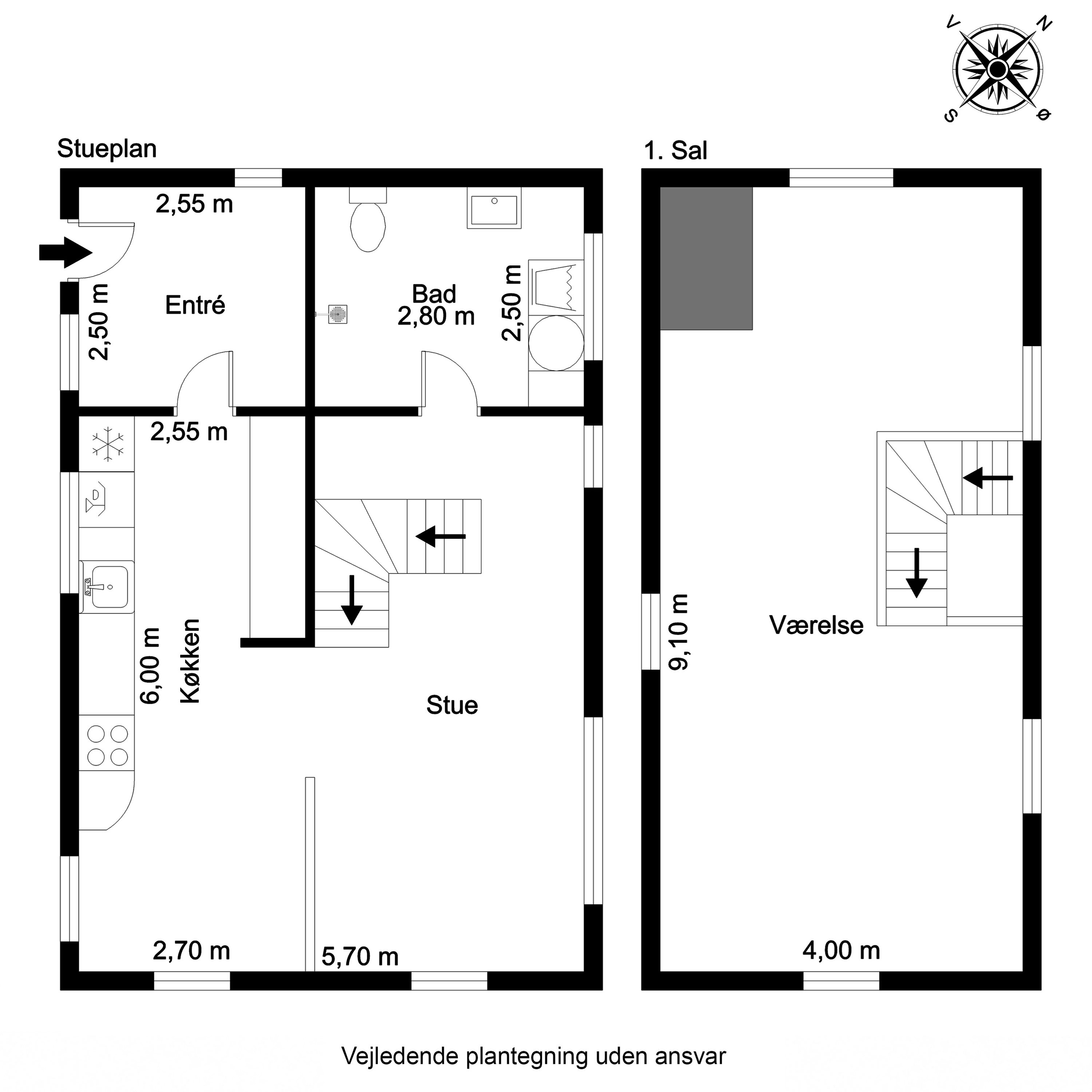 Plantegninger billede af Spentrupvej 19, Hald, 8983 Gjerlev J