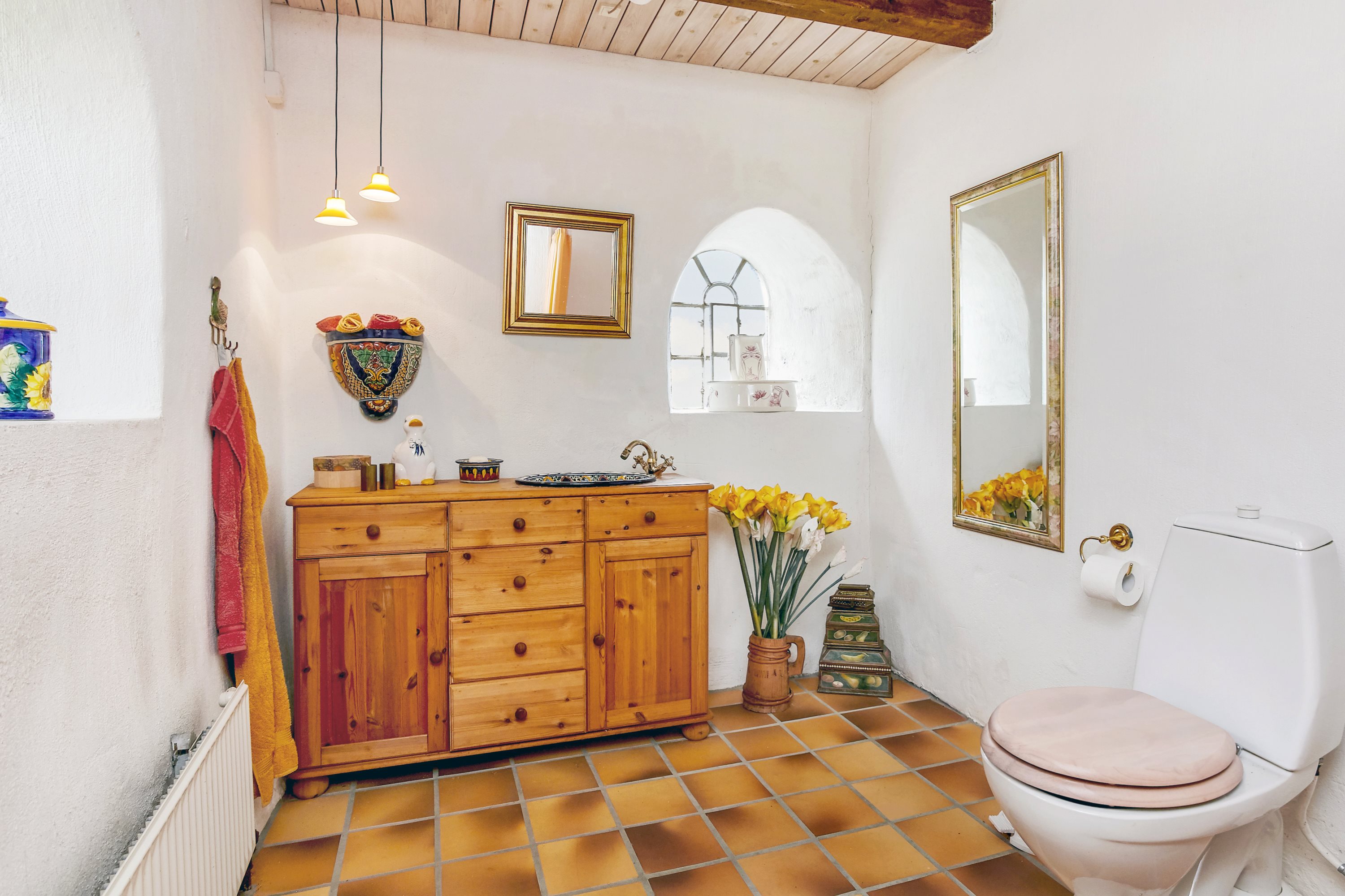 Fremhævet badeværelse billede i fuldskærmstilstand. Billede af Snaptunvej 33A, Snaptun, 7130 Juelsminde