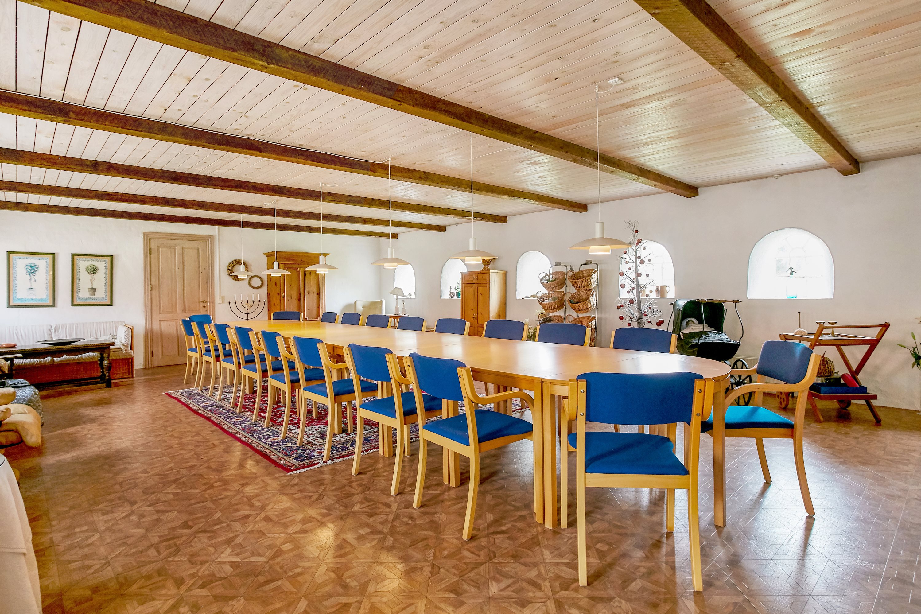 Fremhævet gildesal billede i fuldskærmstilstand. Billede af Snaptunvej 33A, Snaptun, 7130 Juelsminde