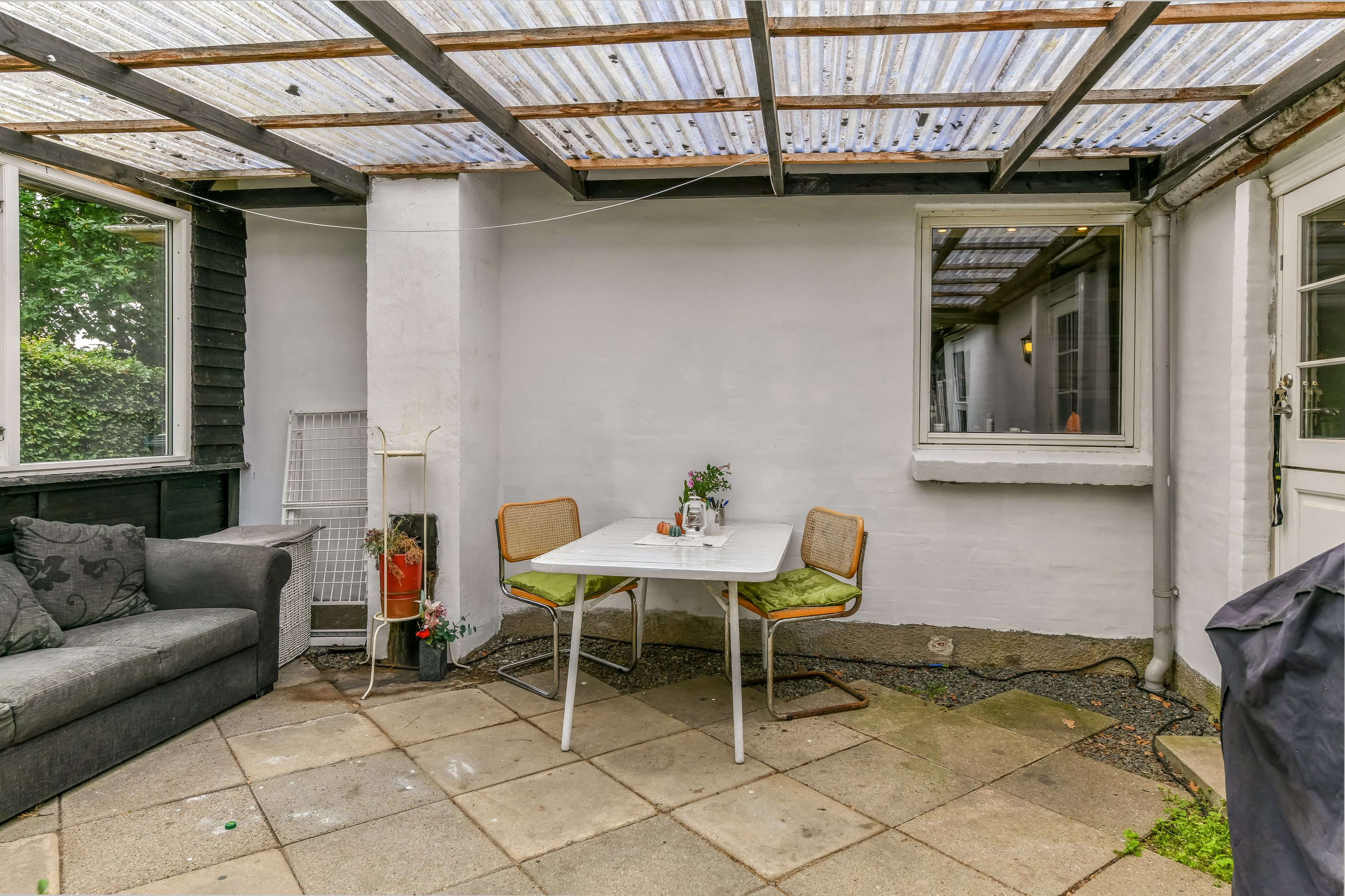 Fremhævet terrasse billede i fuldskærmstilstand. Billede af Østergade 13, 6623 Vorbasse