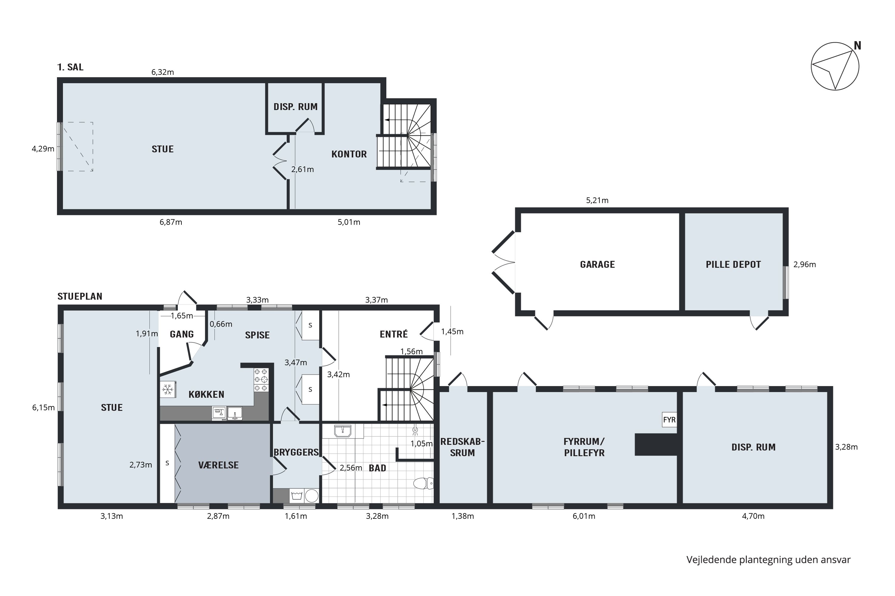 Plantegninger billede af Smedegade 4, Ketting, 6440 Augustenborg