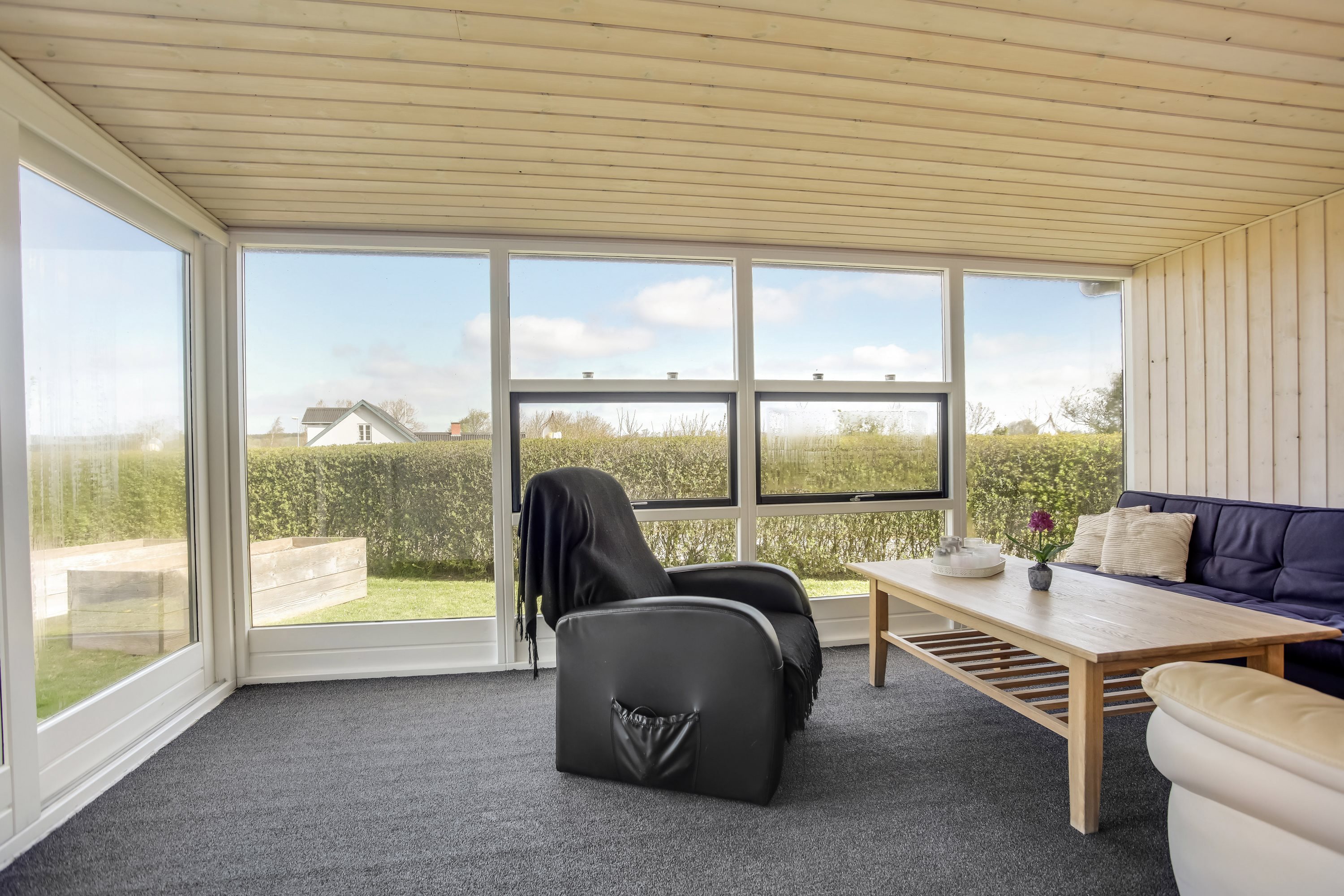 Fremhævet udestue billede i fuldskærmstilstand. Billede af Hårupgade 7, Hårup, 8740 Brædstrup