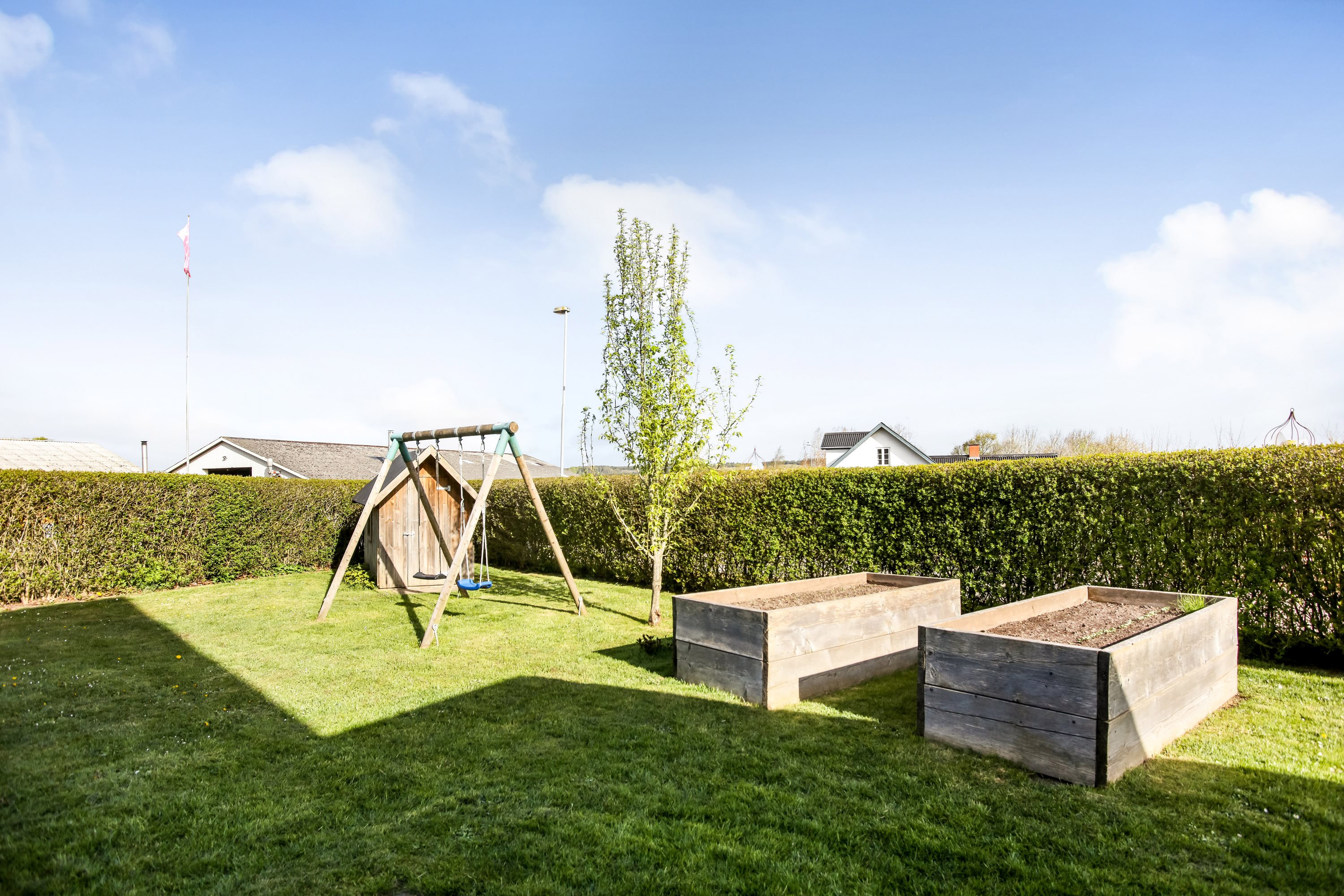 Fremhævet have billede i fuldskærmstilstand. Billede af Hårupgade 7, Hårup, 8740 Brædstrup