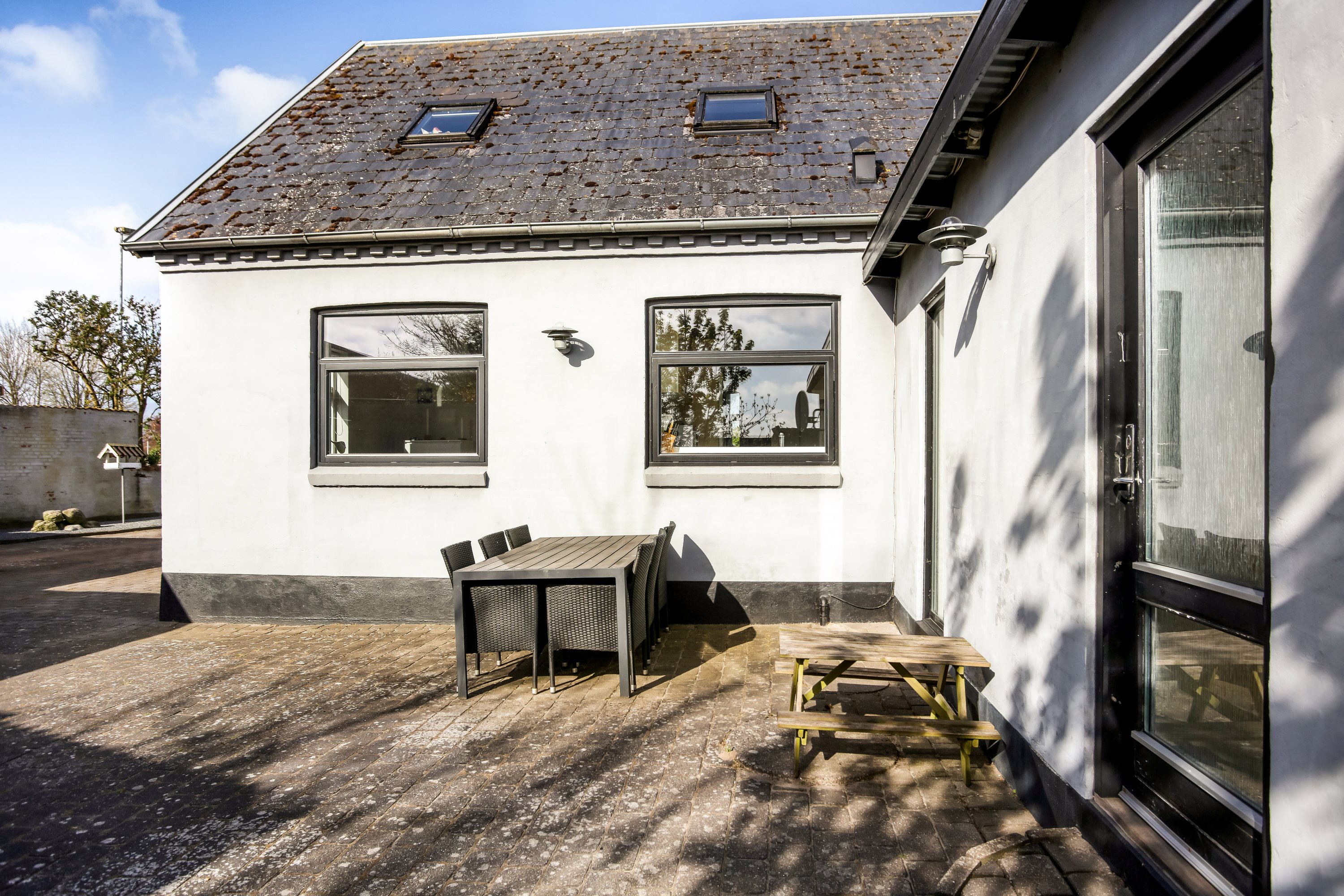 Fremhævet terrasse billede i fuldskærmstilstand. Billede af Hårupgade 7, Hårup, 8740 Brædstrup