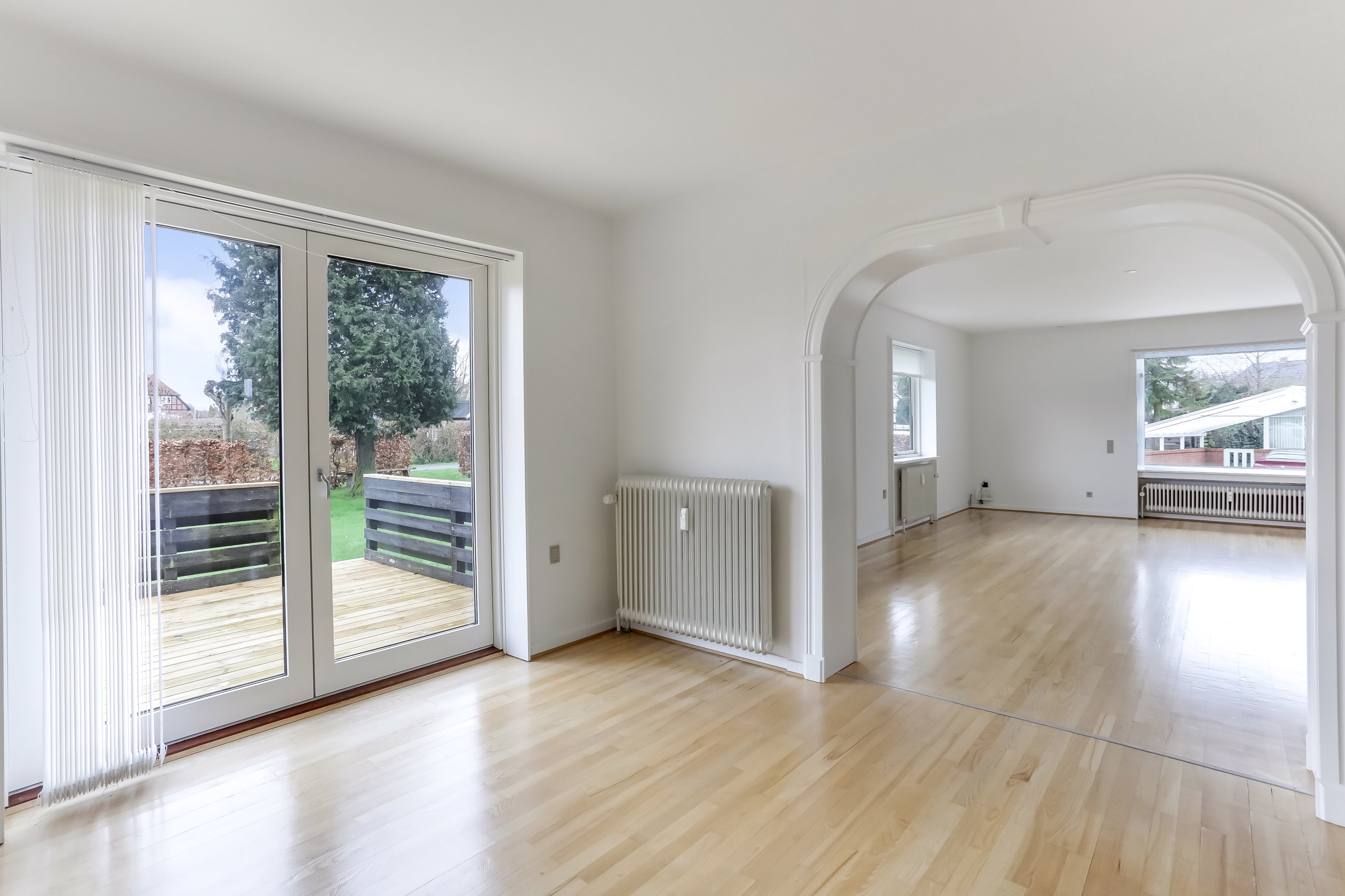 Fremhævet stue billede i fuldskærmstilstand. Billede af Sct. Laurentii Vej 24, 8800 Viborg