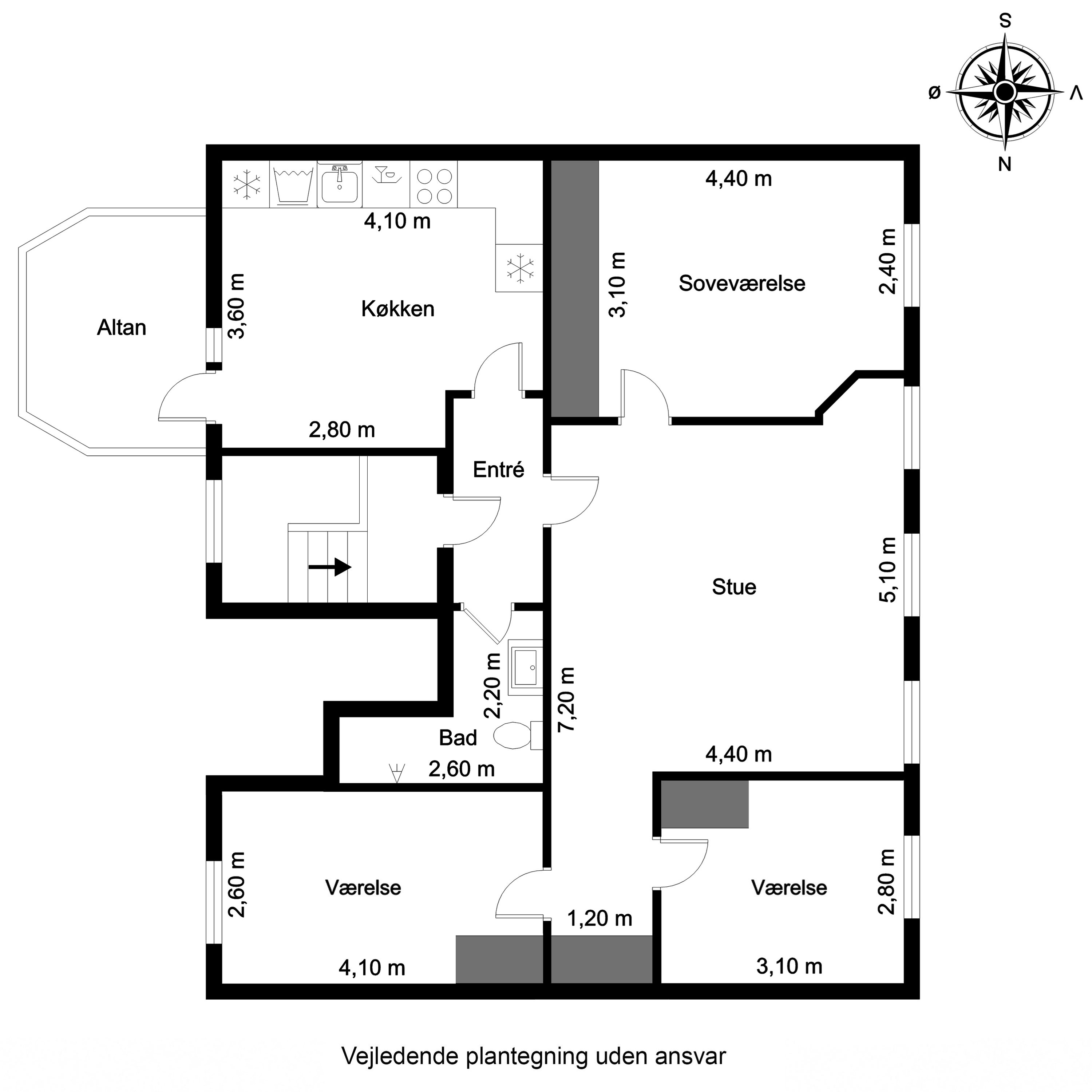 Plantegninger billede af Smedegade 25, 2., 6700 Esbjerg
