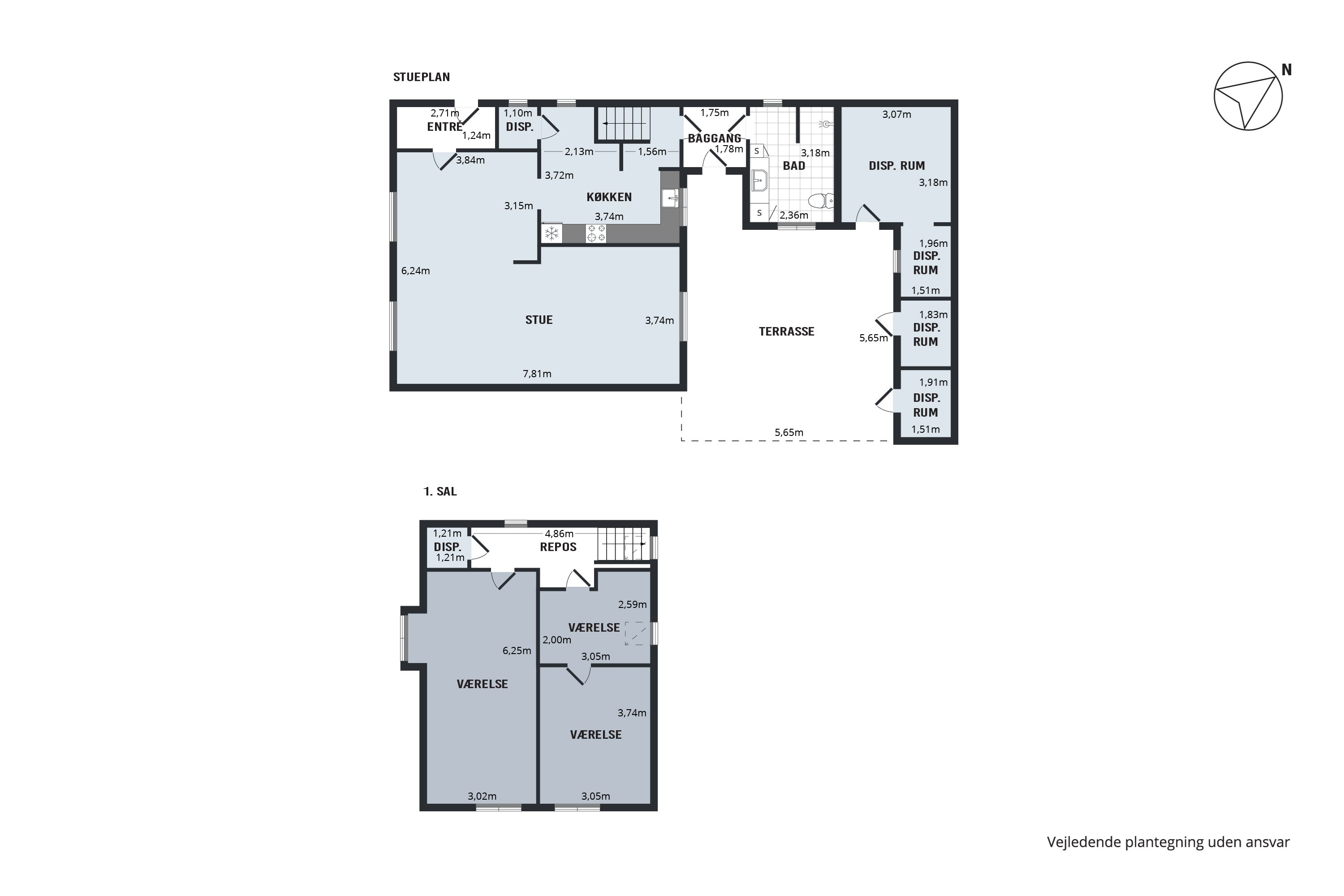 Plantegninger billede af Frederiksdal Alle 2B, 7800 Skive
