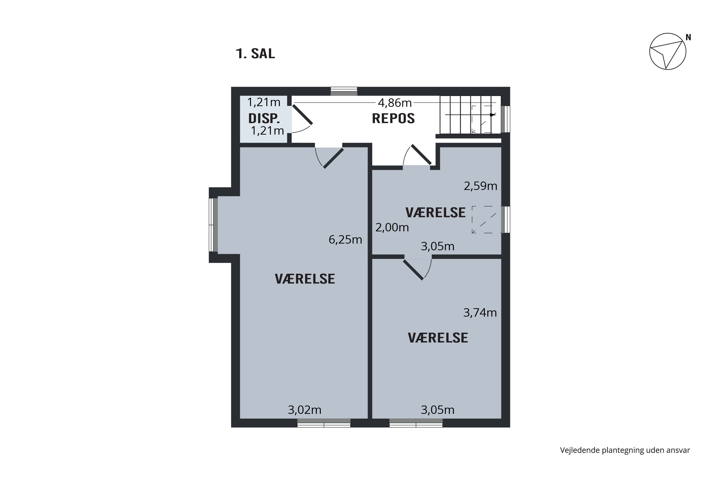 Plantegninger billede af Frederiksdal Alle 2B, 7800 Skive