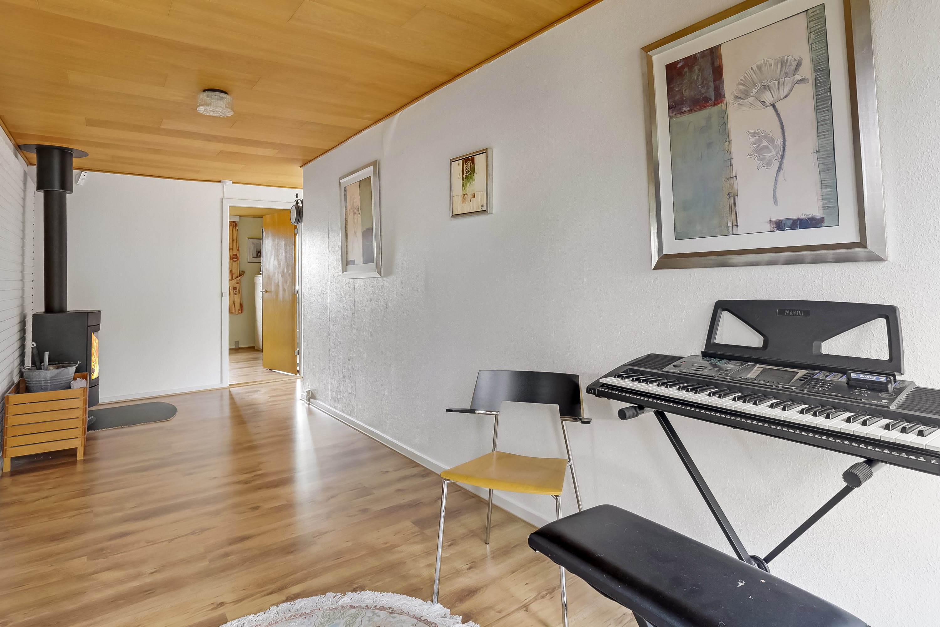 Fremhævet stue billede i fuldskærmstilstand. Billede af Granstien 5, Birgittelyst, 8800 Viborg