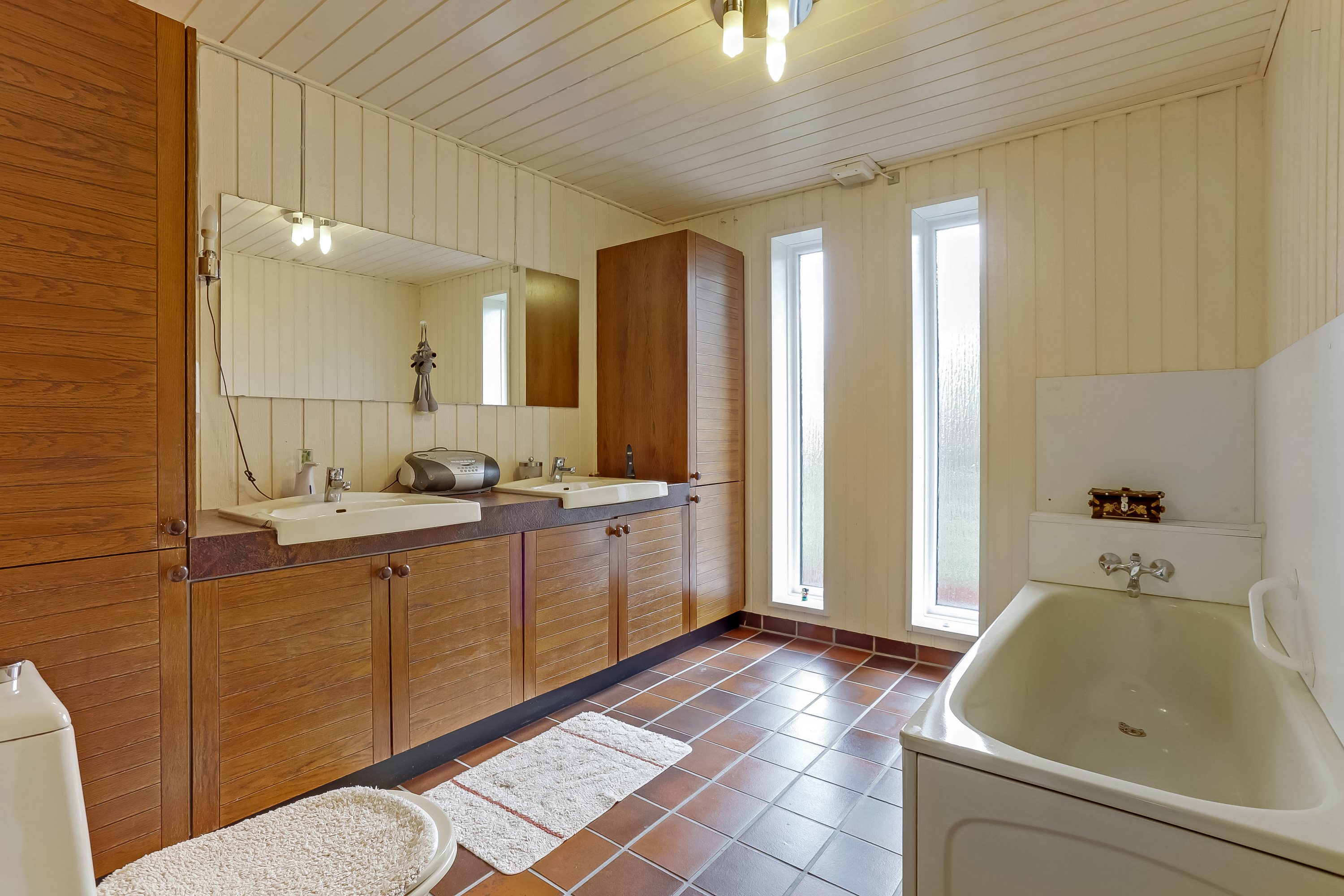 Fremhævet badeværelse billede i fuldskærmstilstand. Billede af Granstien 5, Birgittelyst, 8800 Viborg