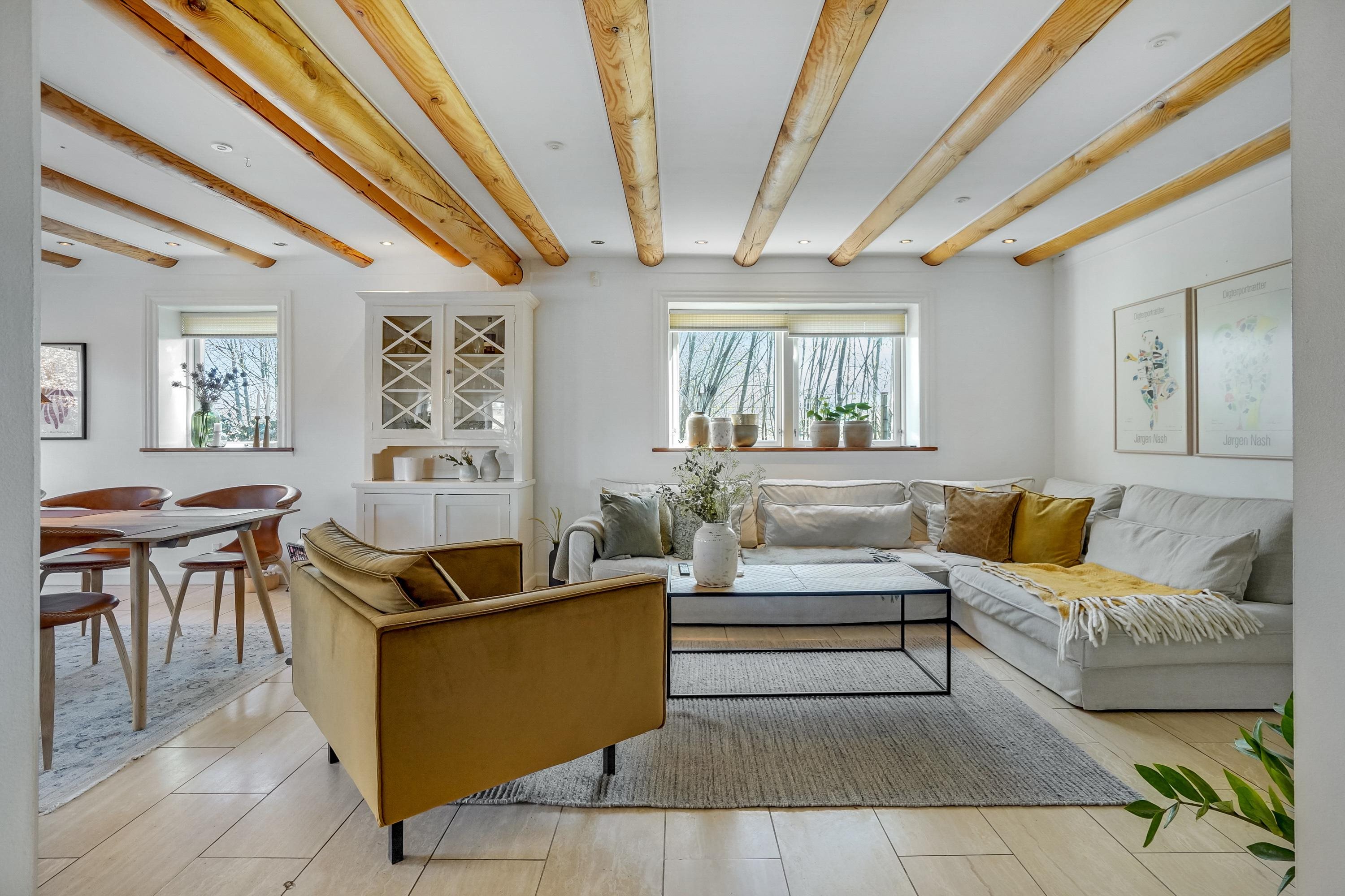 Fremhævet stue billede i fuldskærmstilstand. Billede af Elleholmvej 15B, Ravnebjerg, 5250 Odense SV