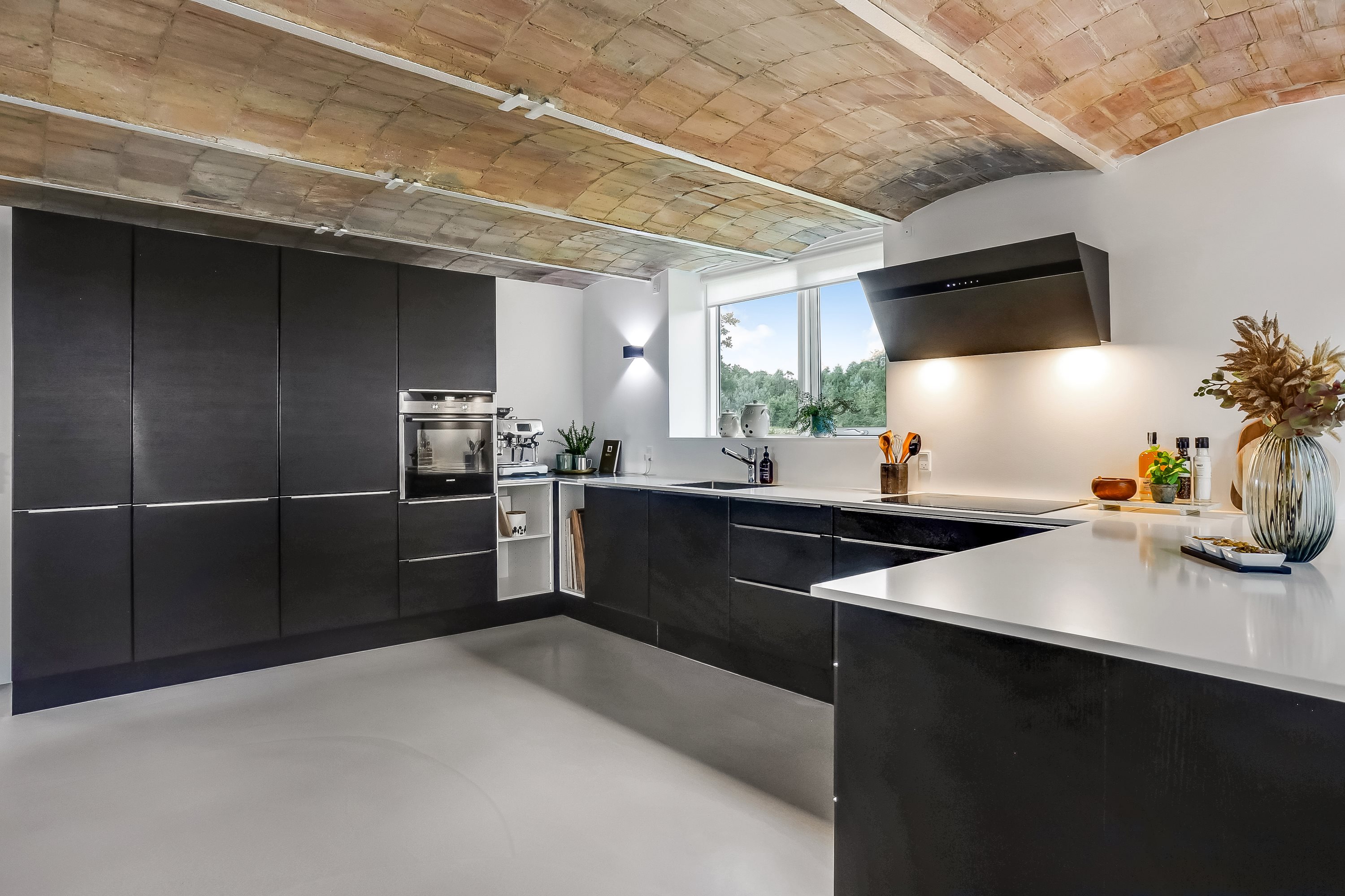 Fremhævet køkken billede i fuldskærmstilstand. Billede af Buskhedevej 23, 8600 Silkeborg