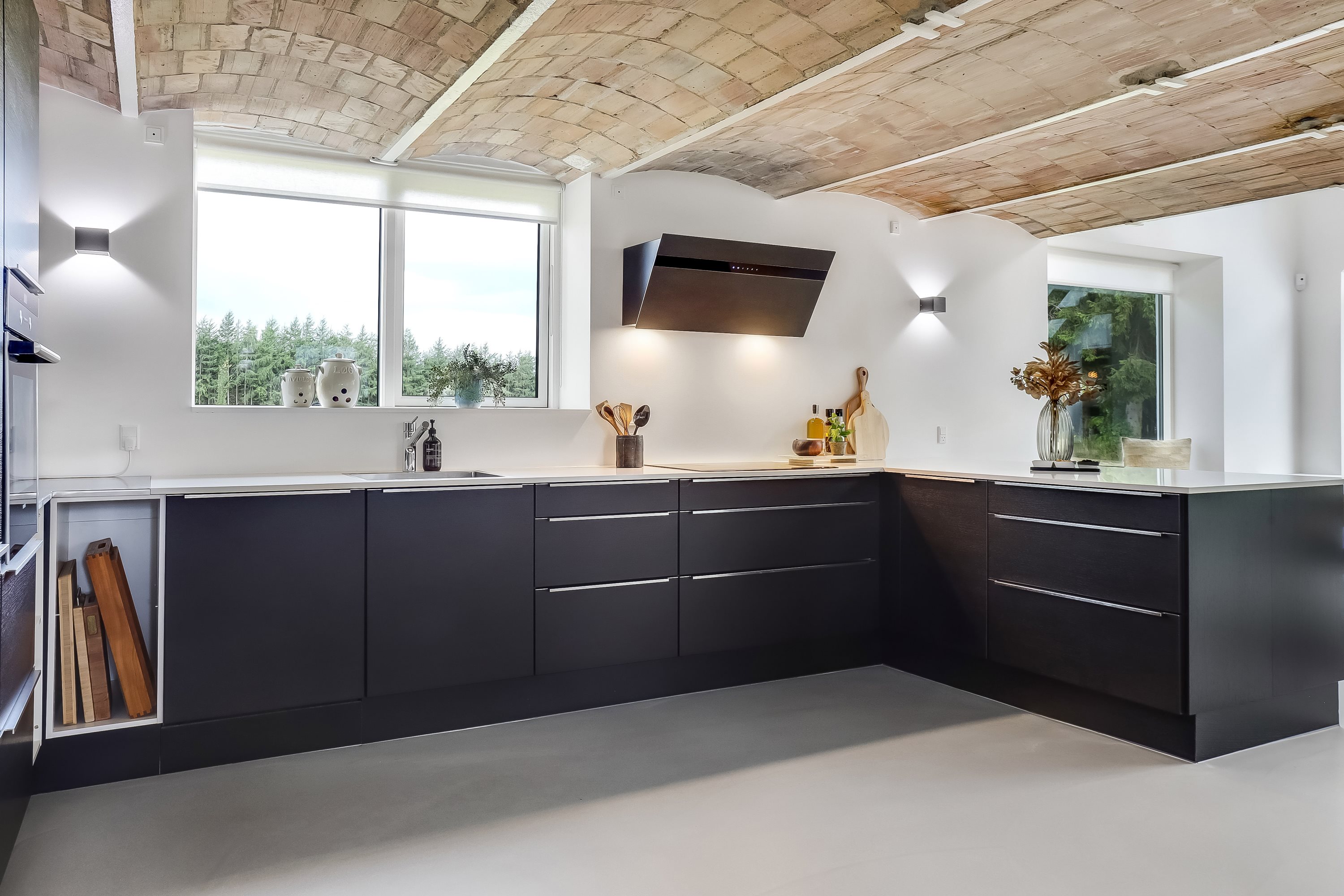 Fremhævet køkken billede i fuldskærmstilstand. Billede af Buskhedevej 23, 8600 Silkeborg