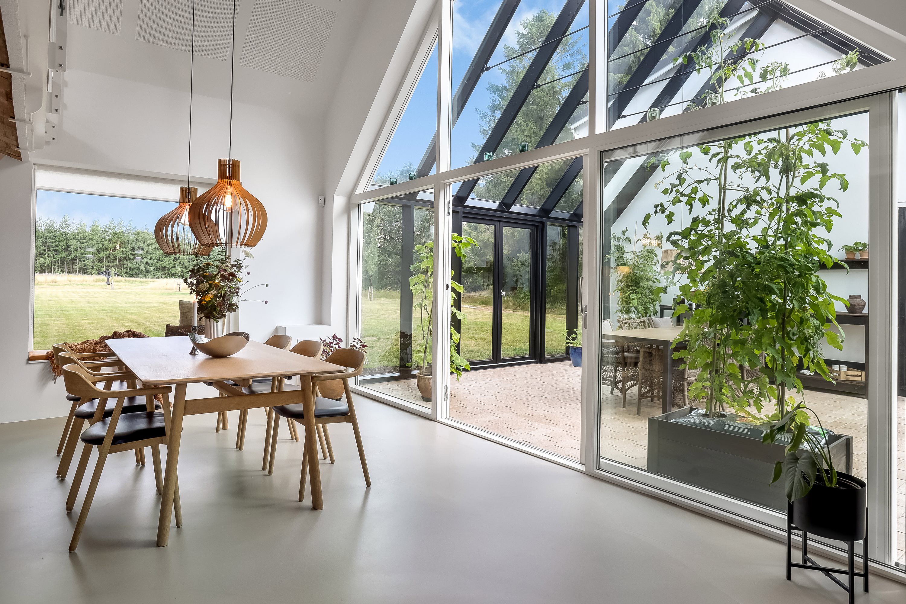 Fremhævet stue billede i fuldskærmstilstand. Billede af Buskhedevej 23, 8600 Silkeborg