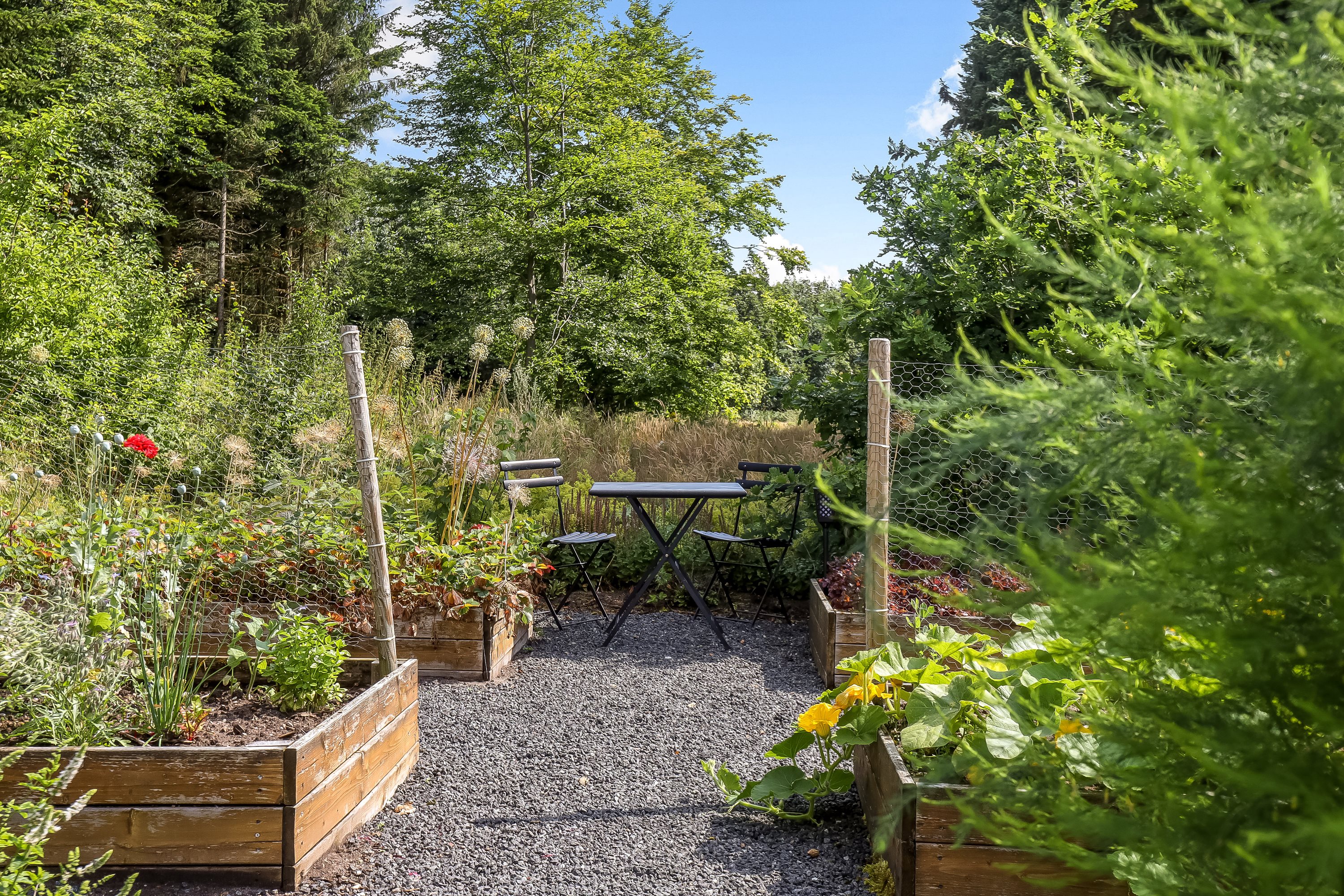 Fremhævet terrasse billede i fuldskærmstilstand. Billede af Buskhedevej 23, 8600 Silkeborg