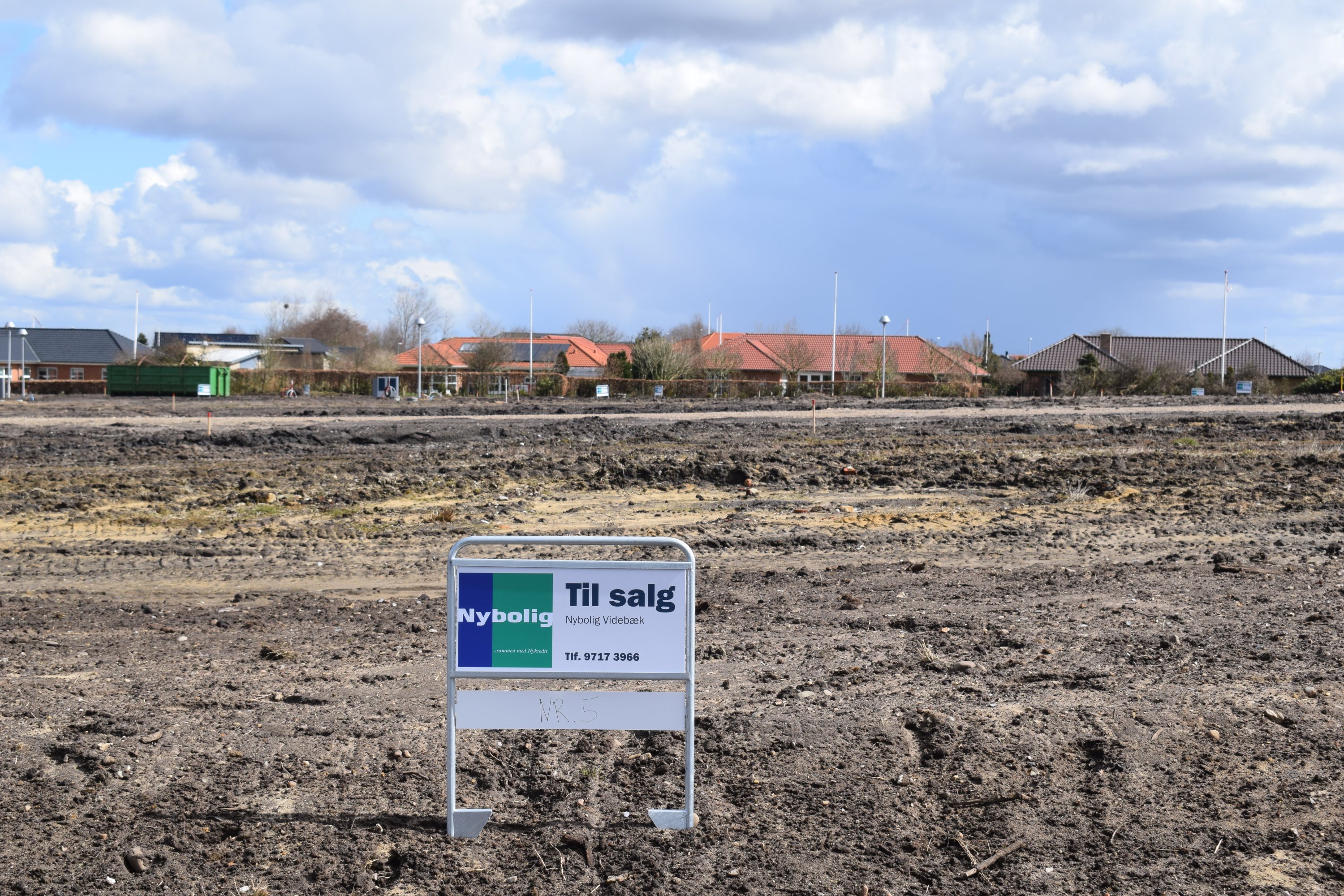 Miniaturebillede 1: byggegrund. Billede af Lyngbakken 5, 6920 Videbæk