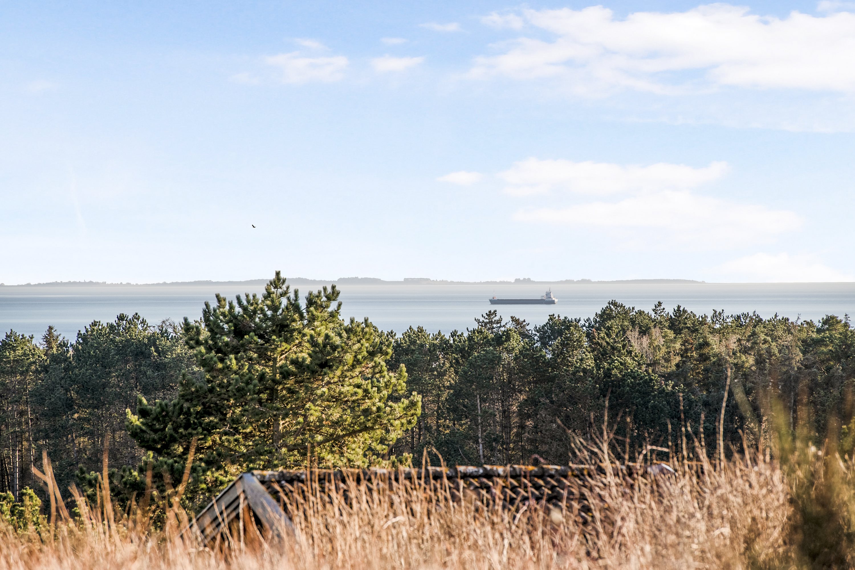 Miniaturebillede 2: udsigt. Billede af Møllehøj 22, Fejrup Strand, 8420 Knebel