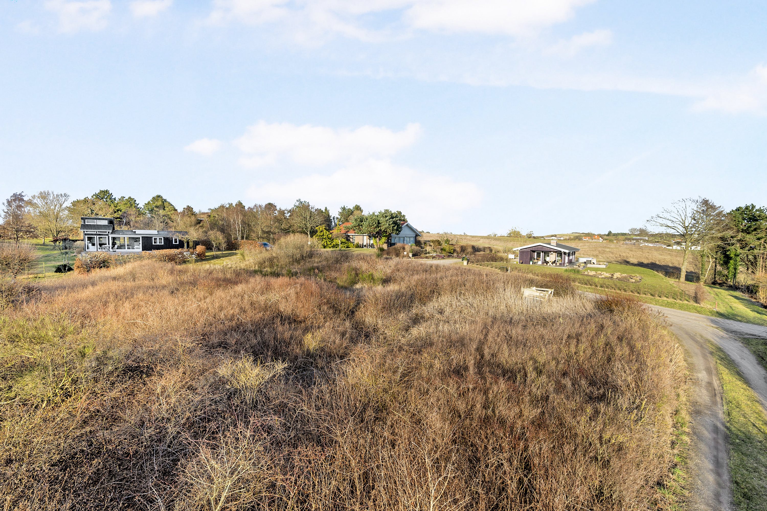 Fremhævet grund billede i fuldskærmstilstand. Billede af Møllehøj 22, Fejrup Strand, 8420 Knebel