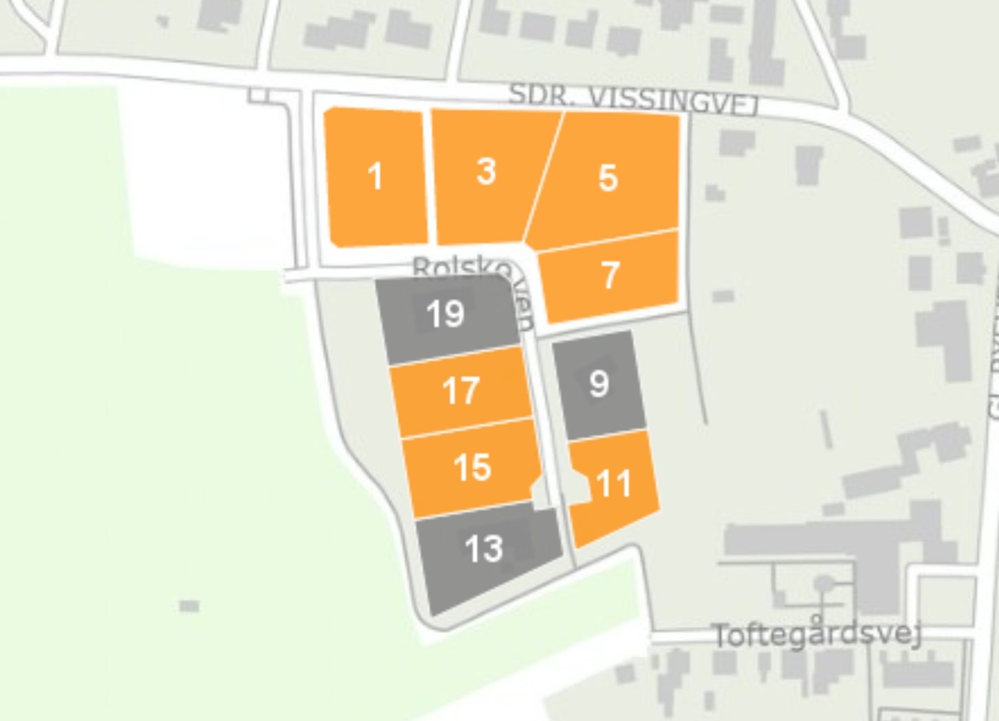 Miniaturebillede 2: område. Billede af Rolskoven 3, Sdr Vissing, 8740 Brædstrup