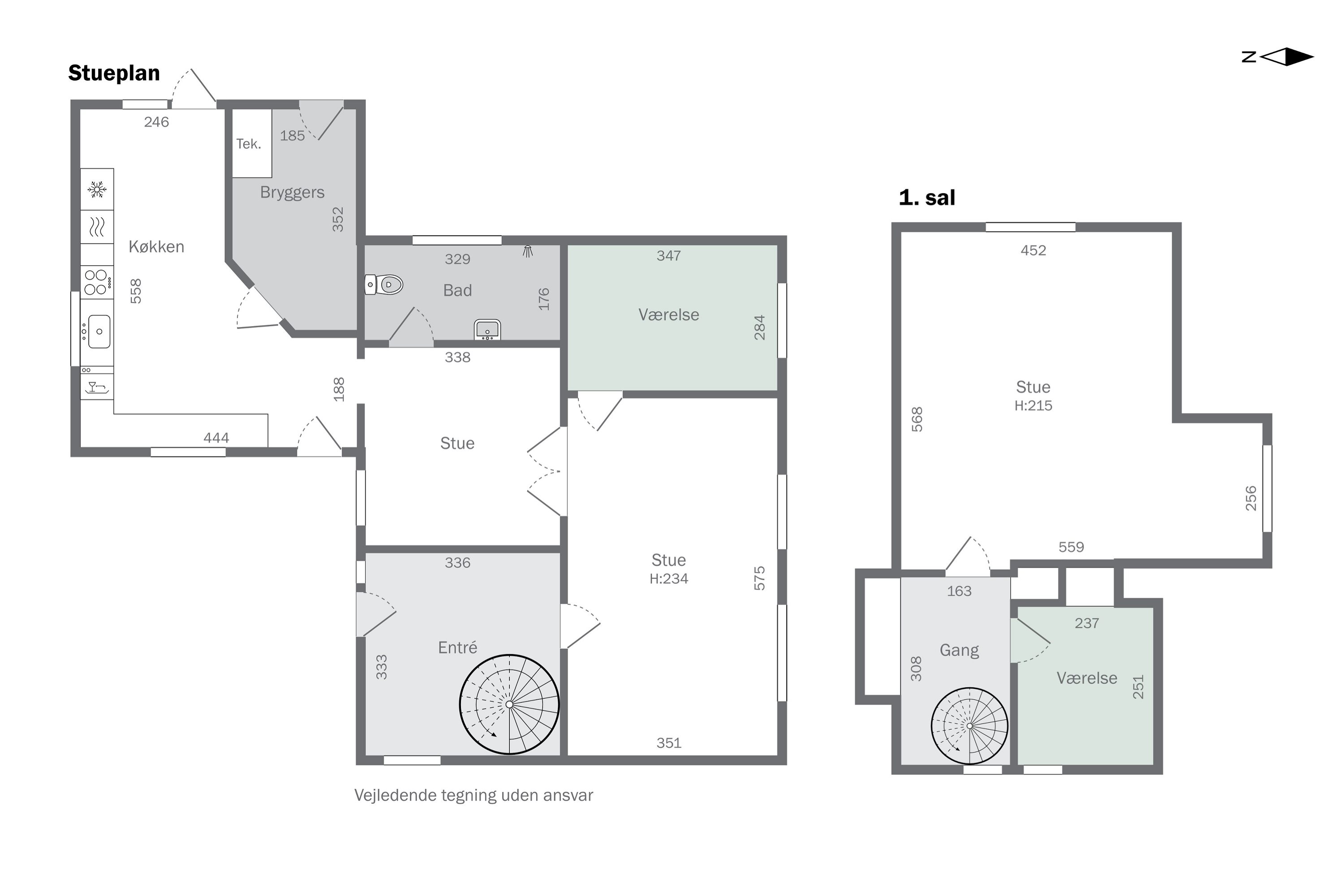 Plantegninger billede af Vardevej 160, + 162, 7100 Vejle