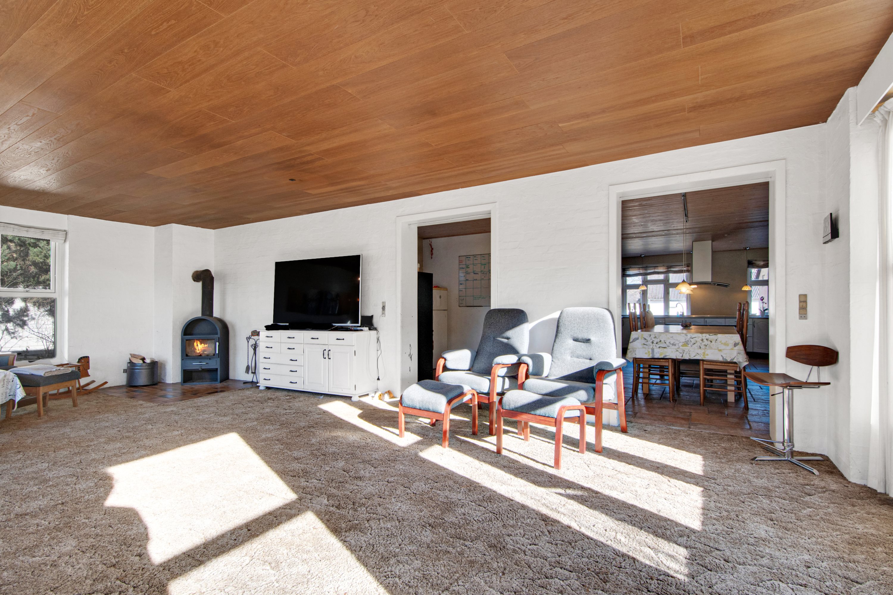 Fremhævet stue billede i fuldskærmstilstand. Billede af Nødagervej 8, 8560 Kolind