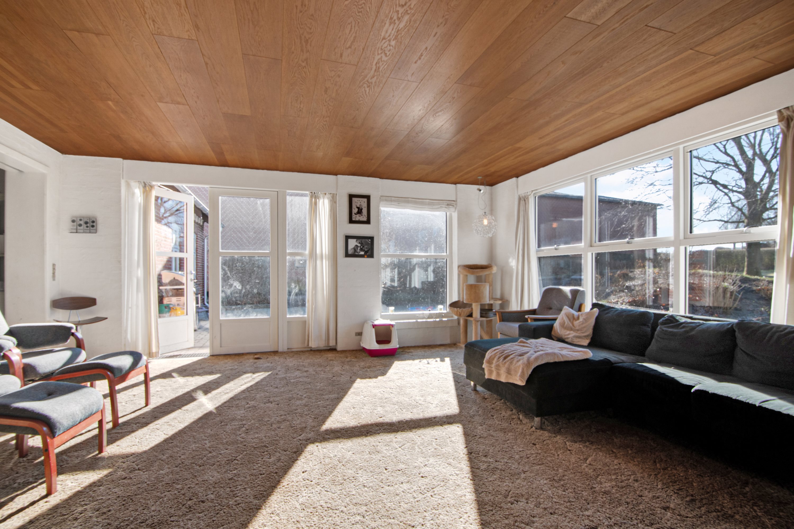 Fremhævet stue billede i fuldskærmstilstand. Billede af Nødagervej 8, 8560 Kolind