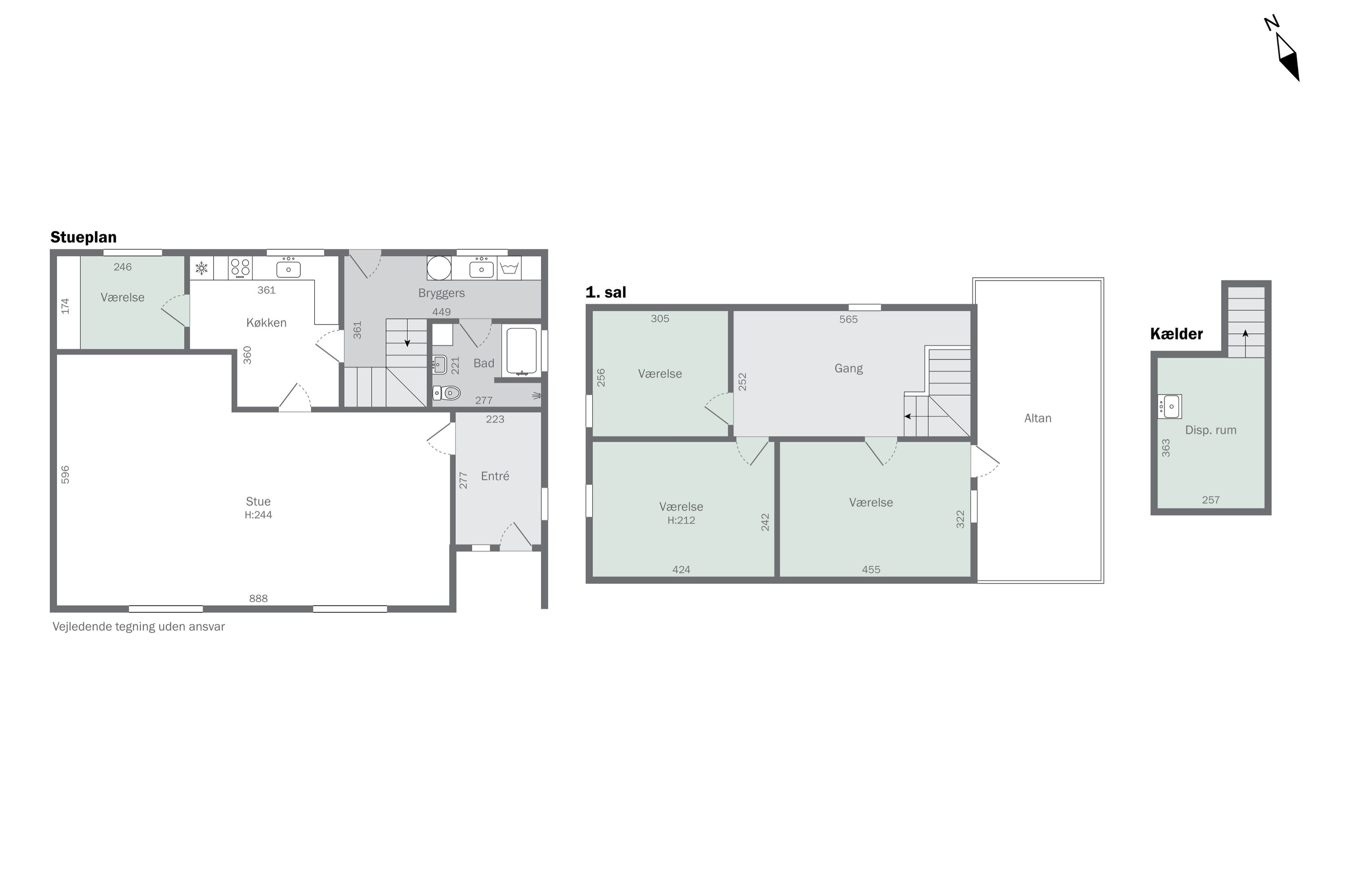 Plantegninger billede af Tårnvej 17, Hørdum, 7752 Snedsted