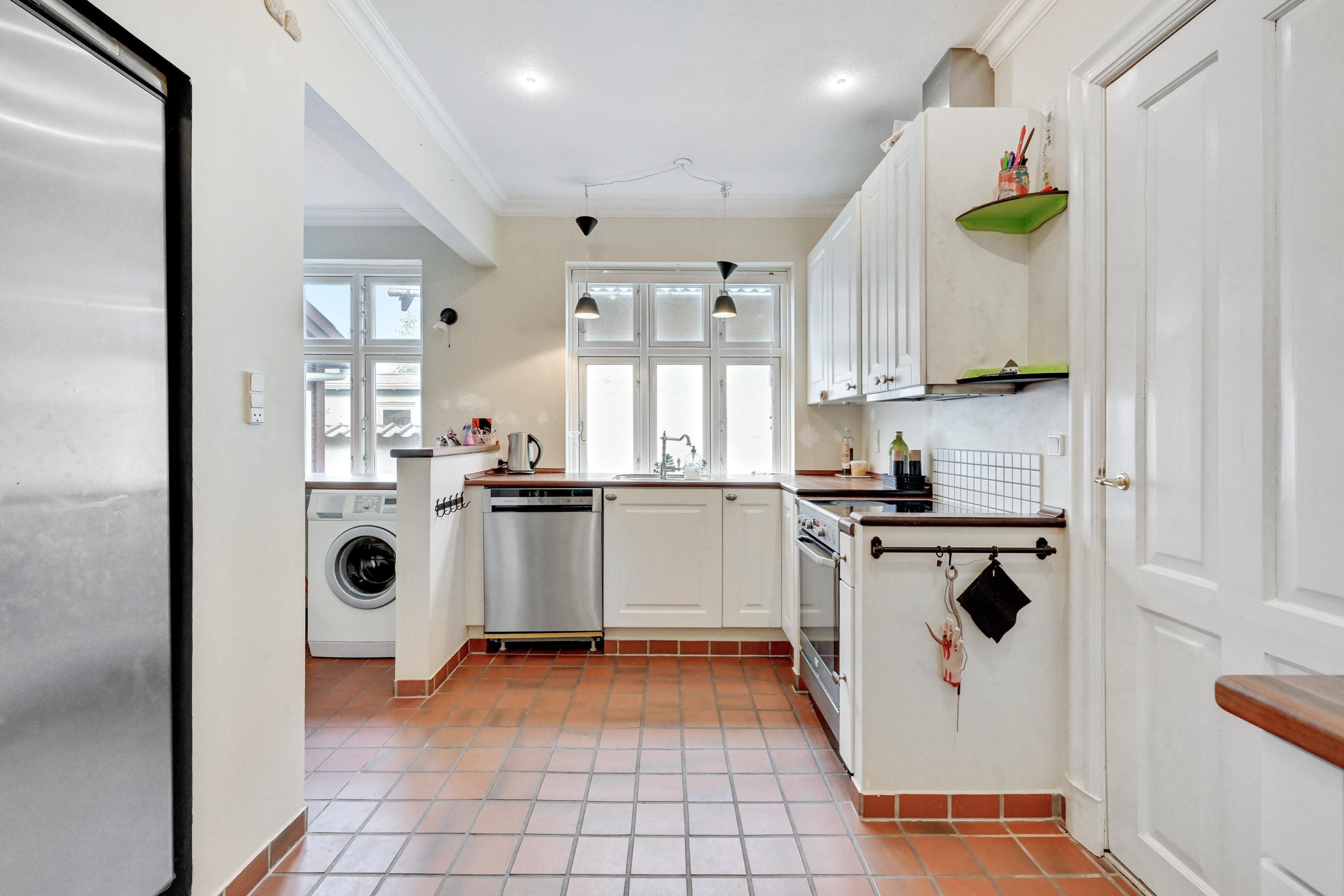 Fremhævet køkken billede i fuldskærmstilstand. Billede af Pilealle 14, 6900 Skjern