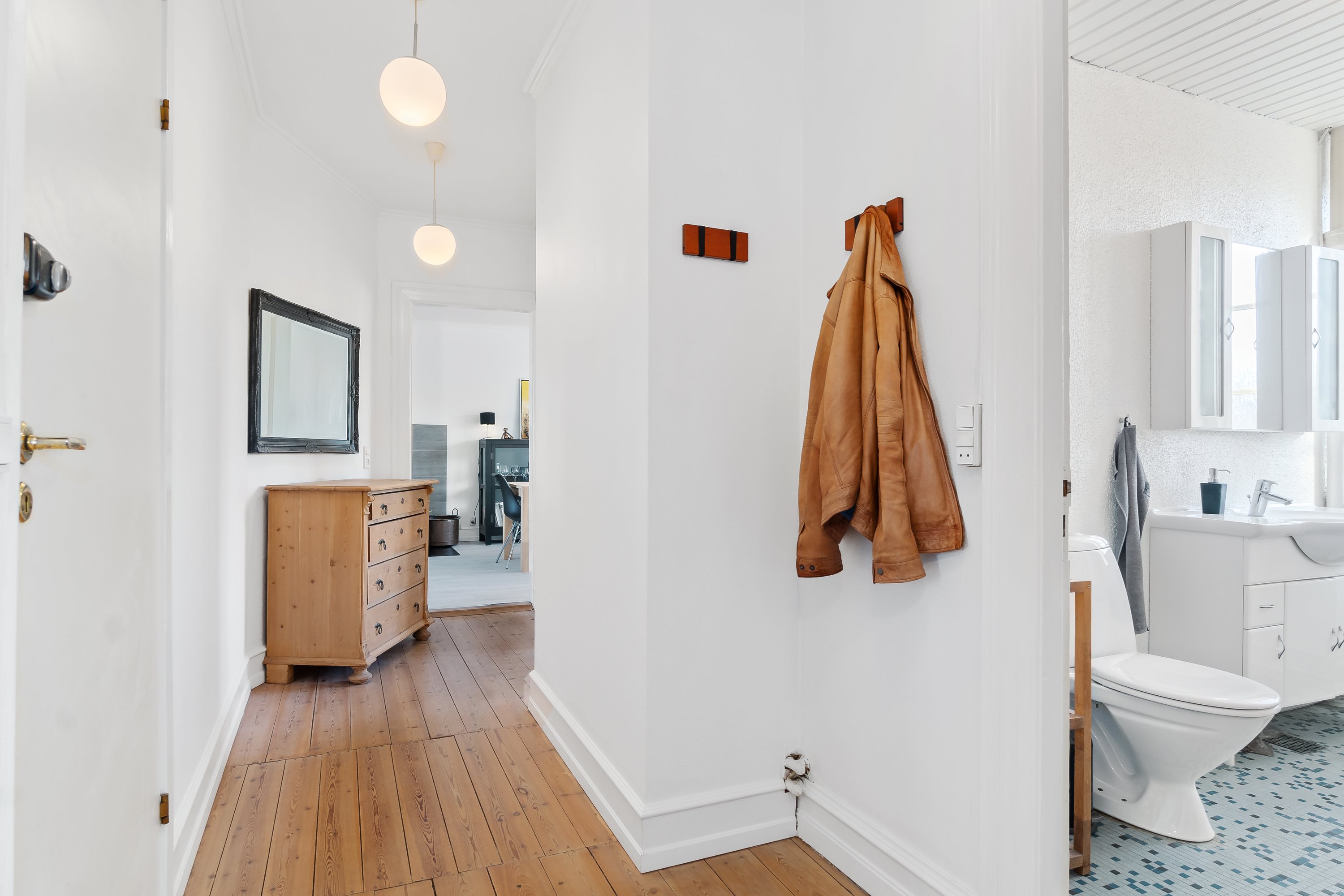 Fremhævet gang billede i fuldskærmstilstand. Billede af Mathiesensvej 37, 1., Korsør C., 4220 Korsør